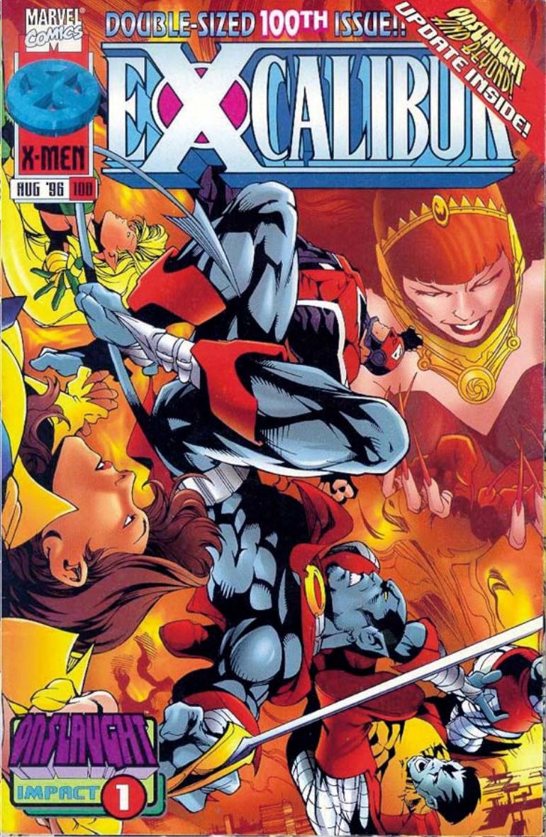 Read online Excalibur (1988) comic -  Issue #100 - 1
