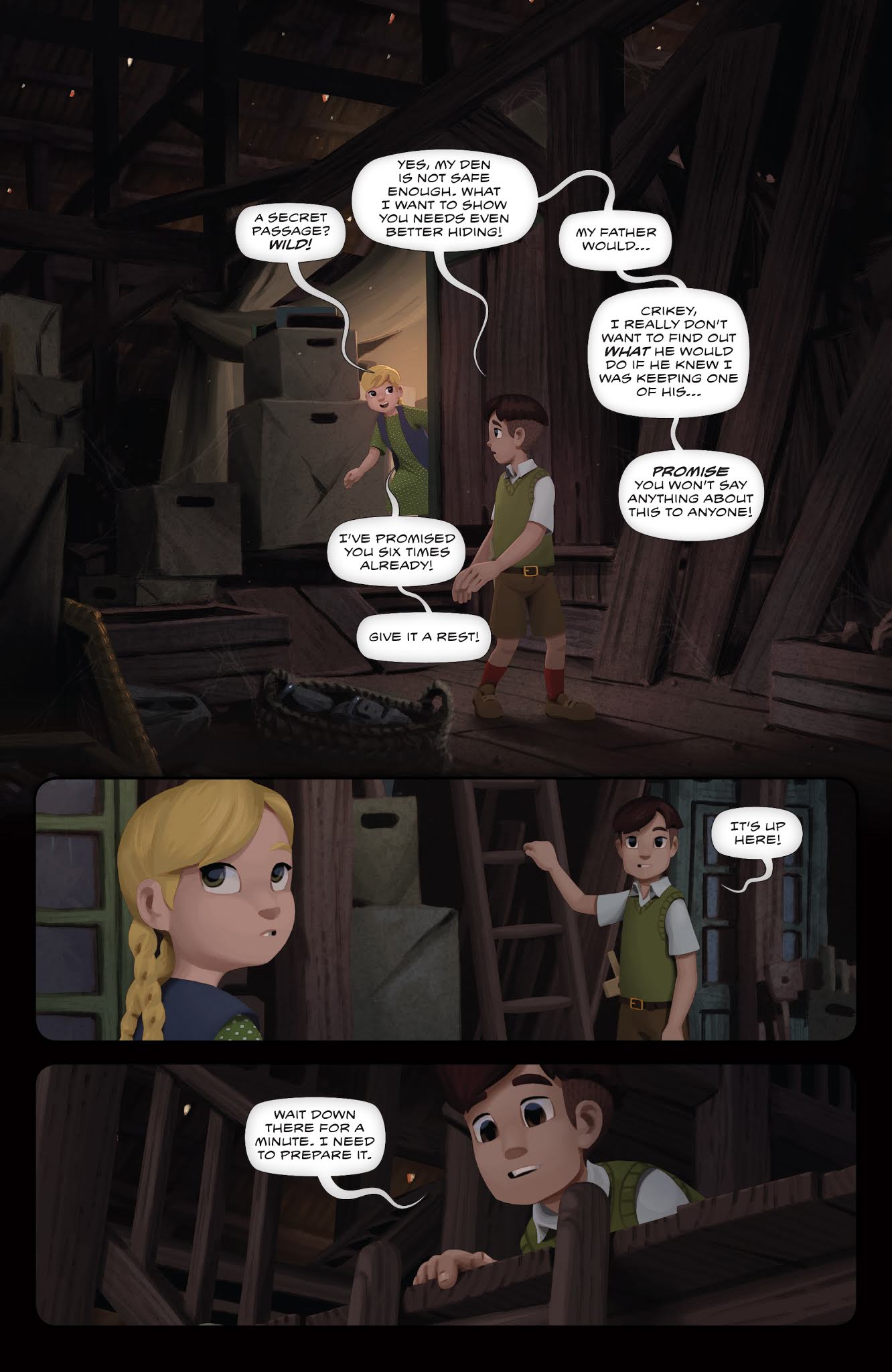 Read online Free Comic Book Day 2018 comic -  Issue # The Wormworld Saga - 15