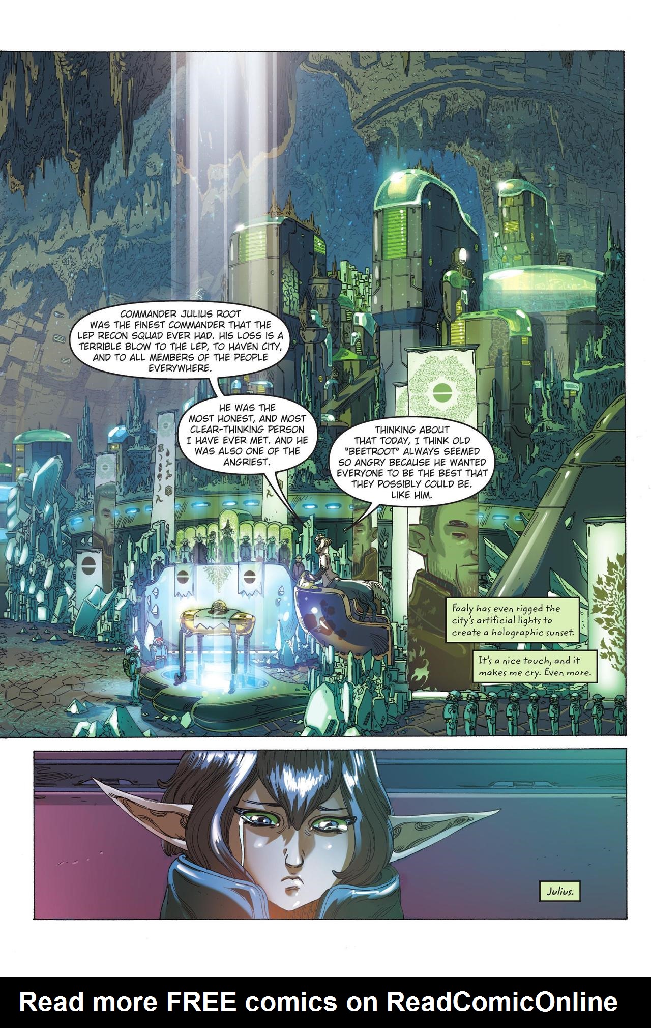 Read online Artemis Fowl: The Opal Deception comic -  Issue # TPB - 109