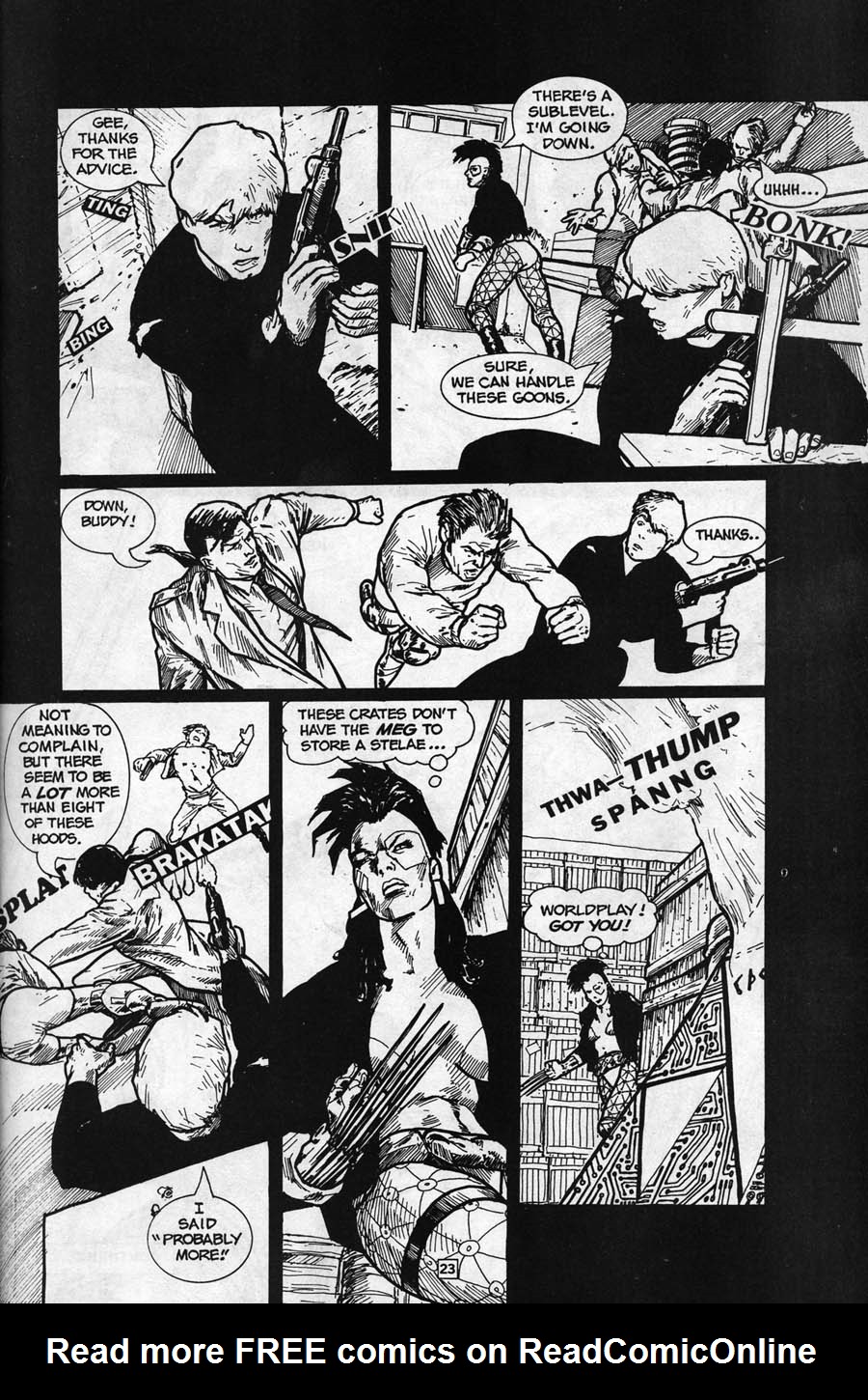 Read online Torg comic -  Issue #2 - 25