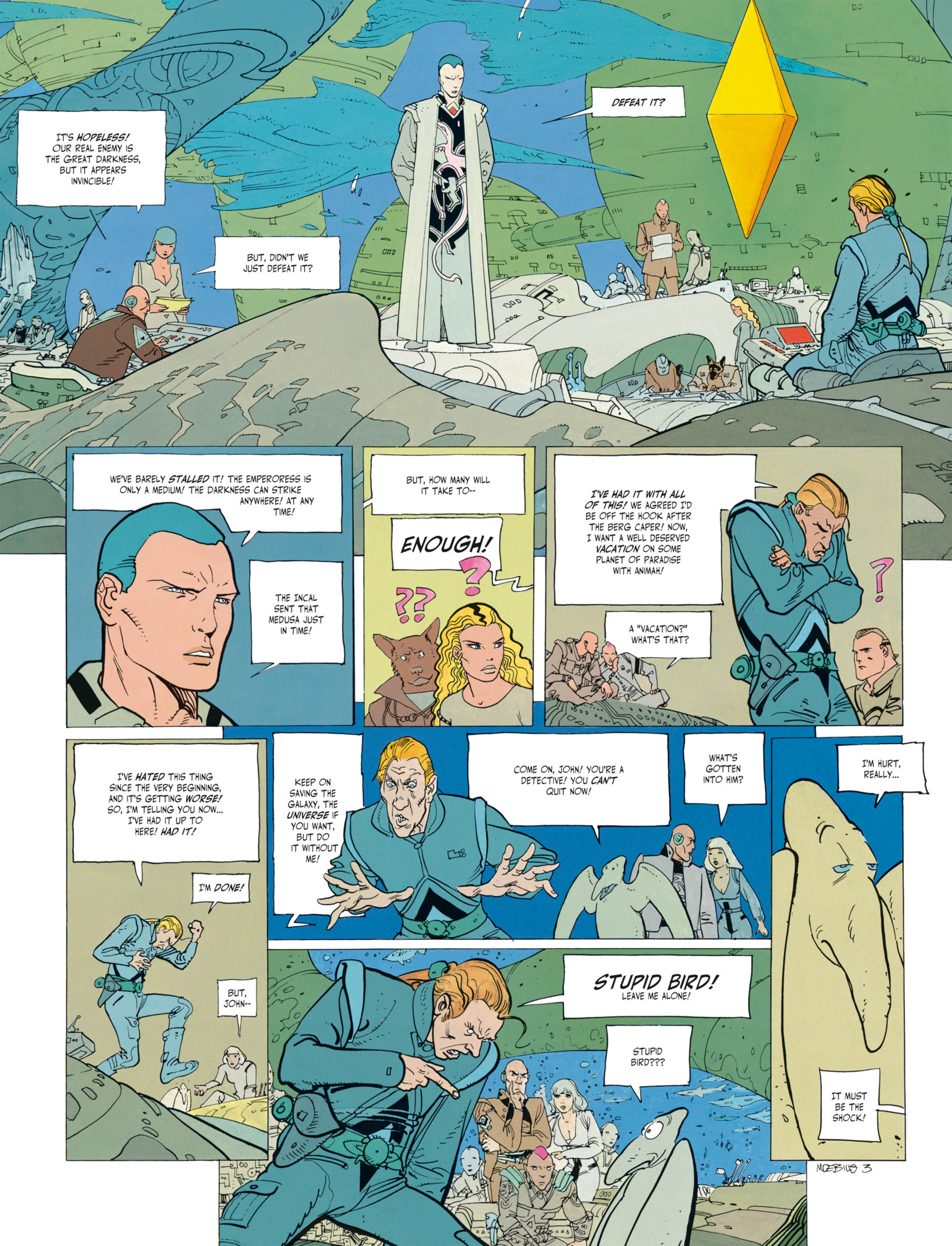 Read online The Incal comic -  Issue # TPB 5 - 6