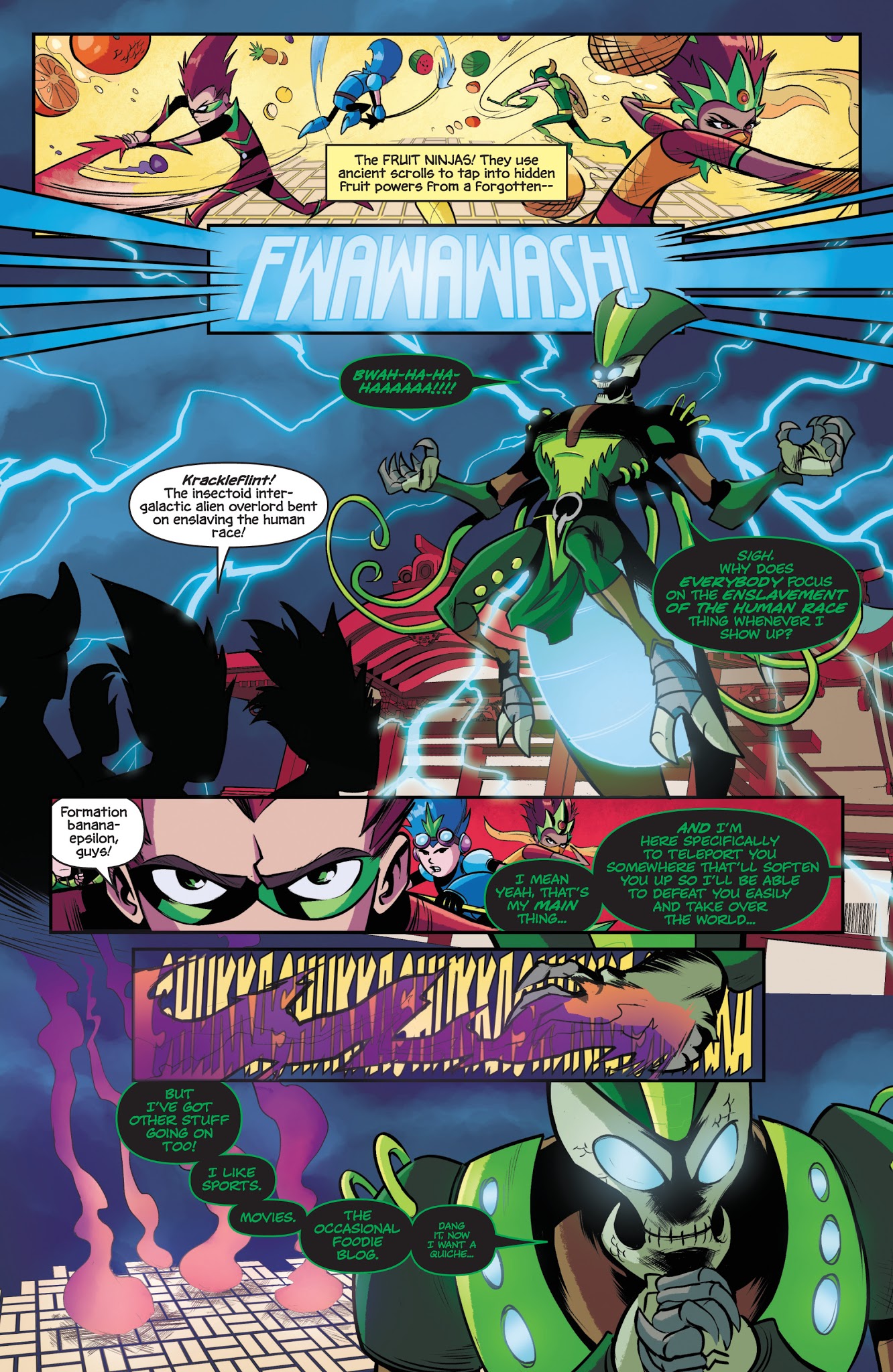 Read online Fruit Ninja comic -  Issue #3 - 14