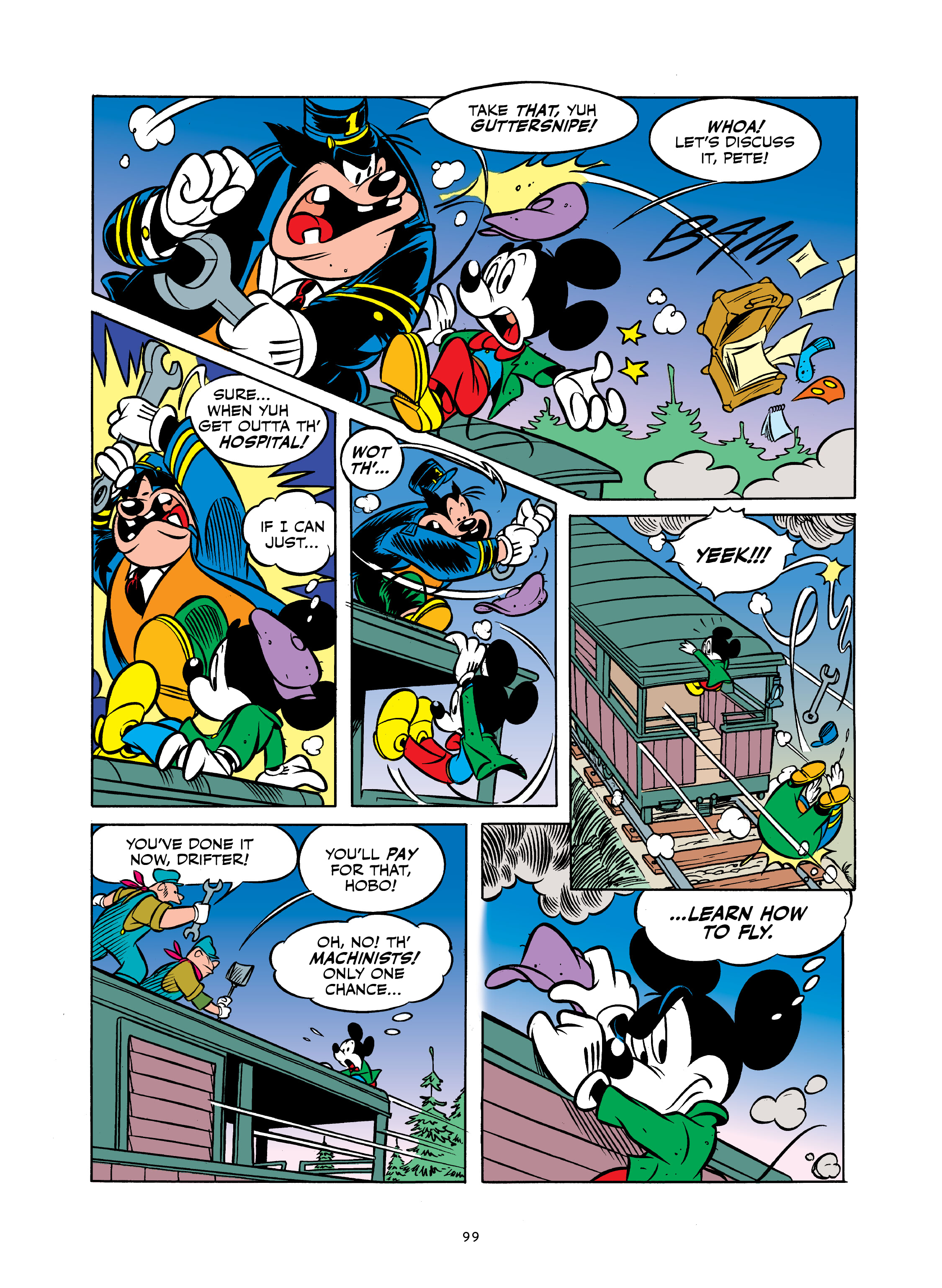 Read online Walt Disney's Mickey and Donald: "For Whom the Doorbell Tolls" and Other Tales Inspired by Hemingway comic -  Issue # TPB (Part 1) - 100