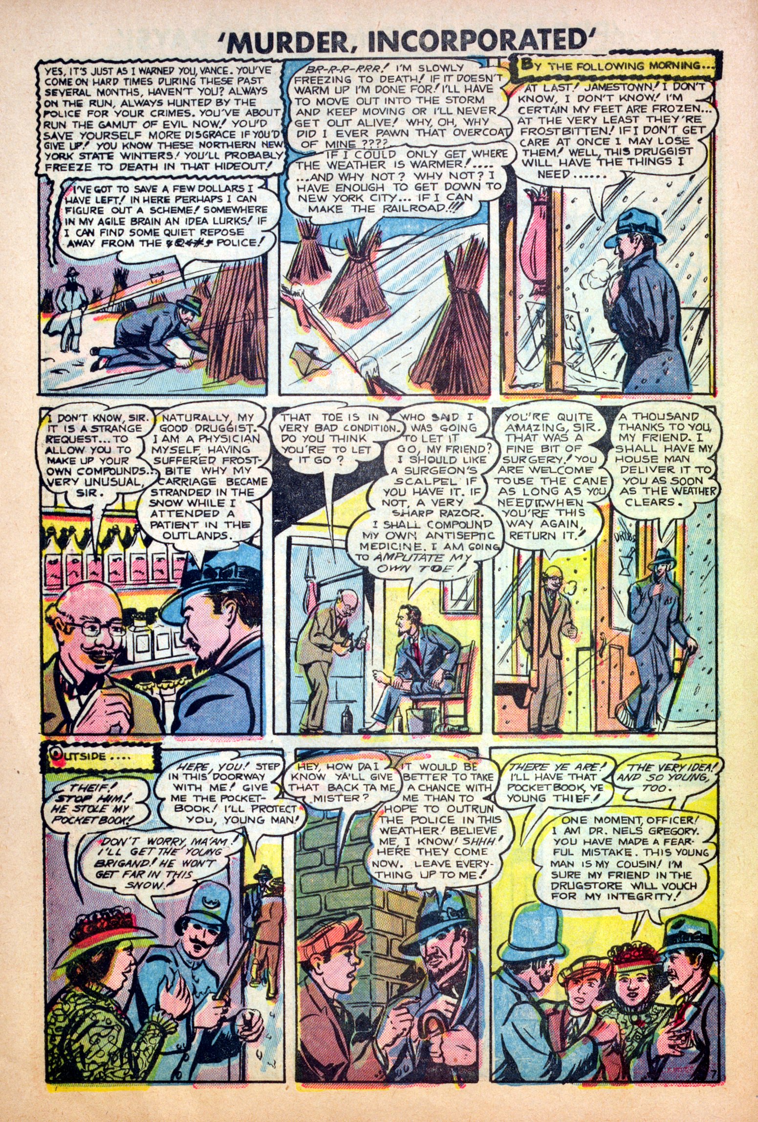 Read online Murder Incorporated (1948) comic -  Issue #7 - 8