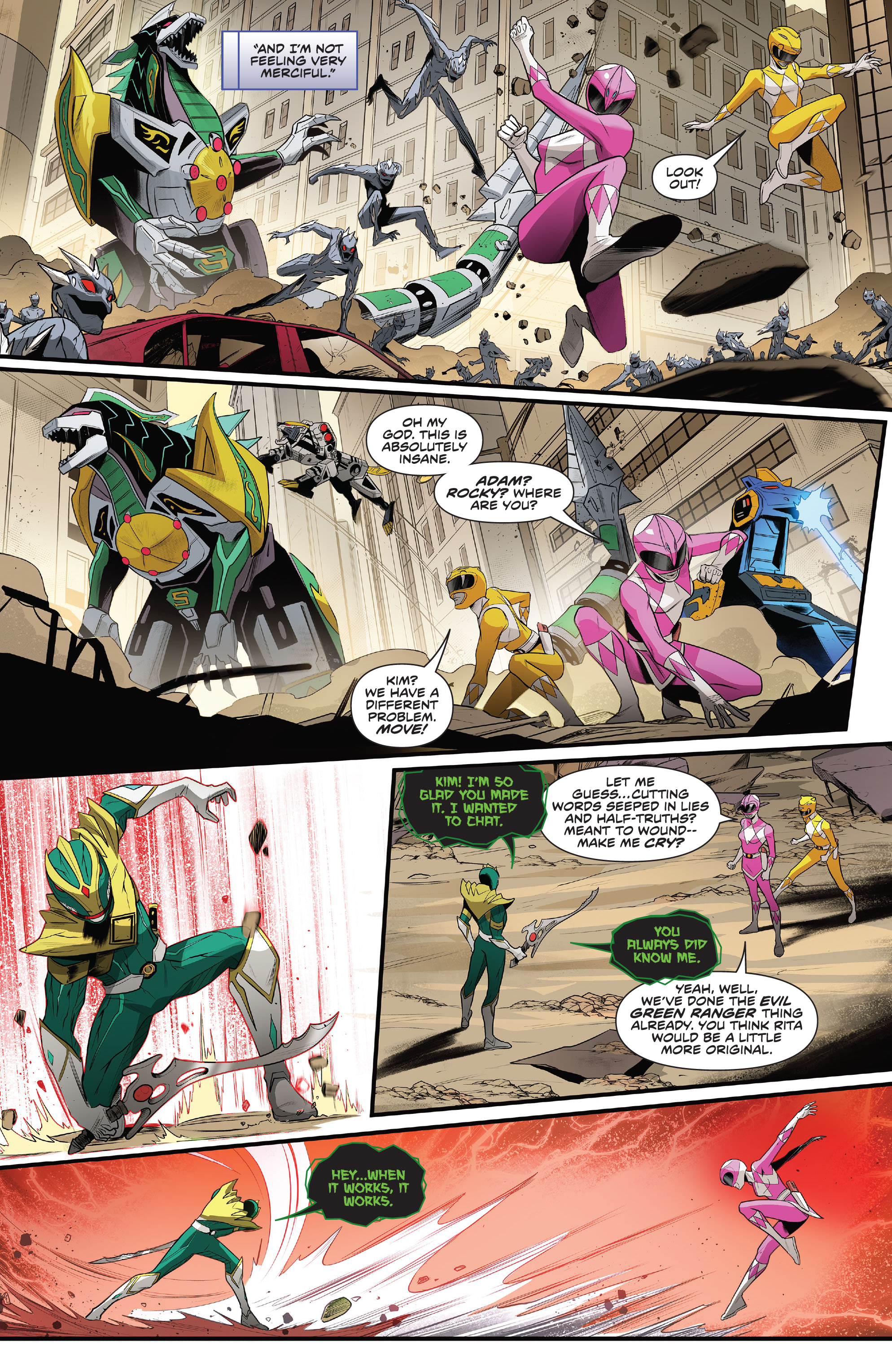 Read online Mighty Morphin Power Rangers comic -  Issue #109 - 8