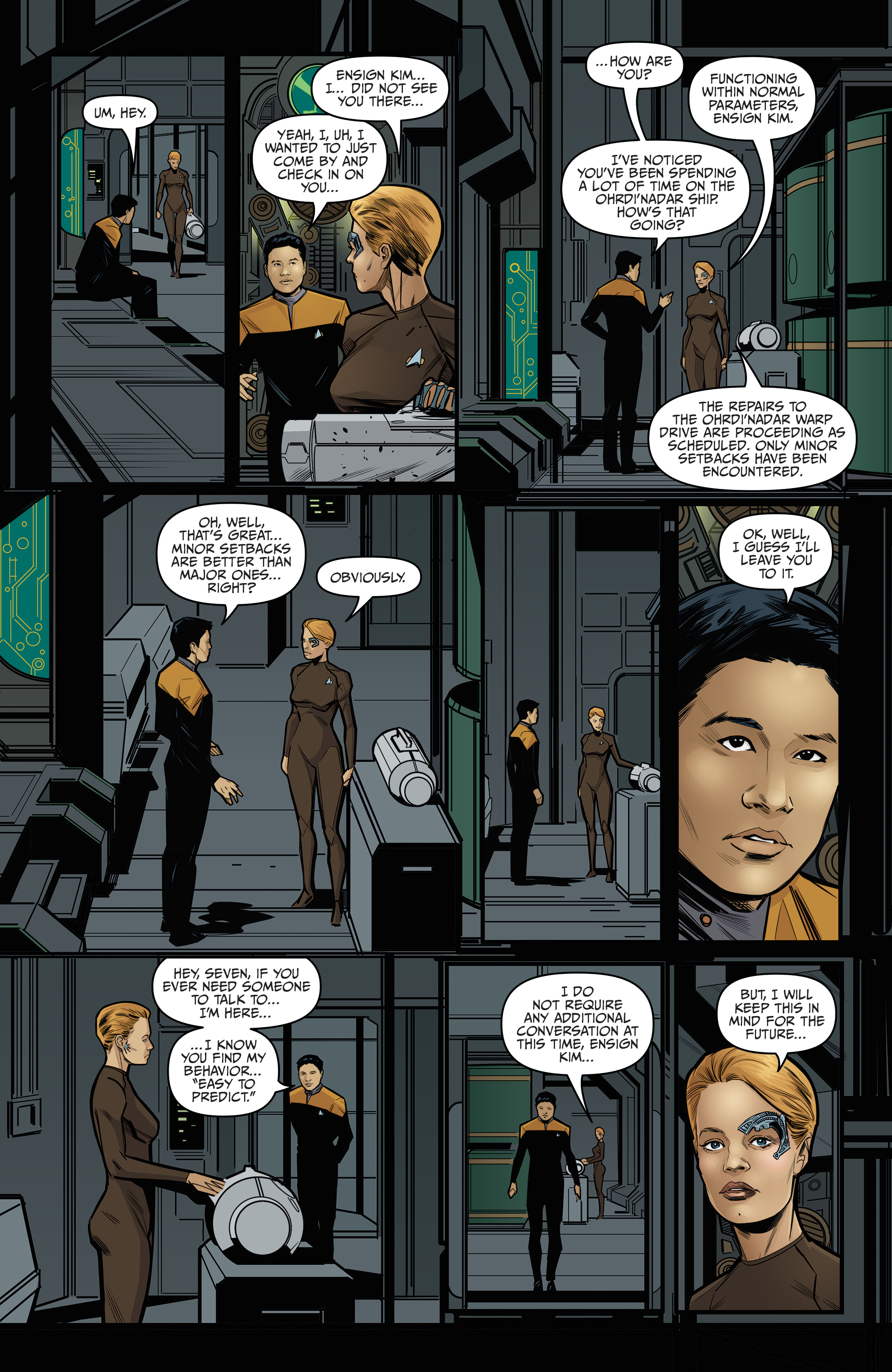 Read online Star Trek: Voyager—Seven’s Reckoning comic -  Issue #2 - 12