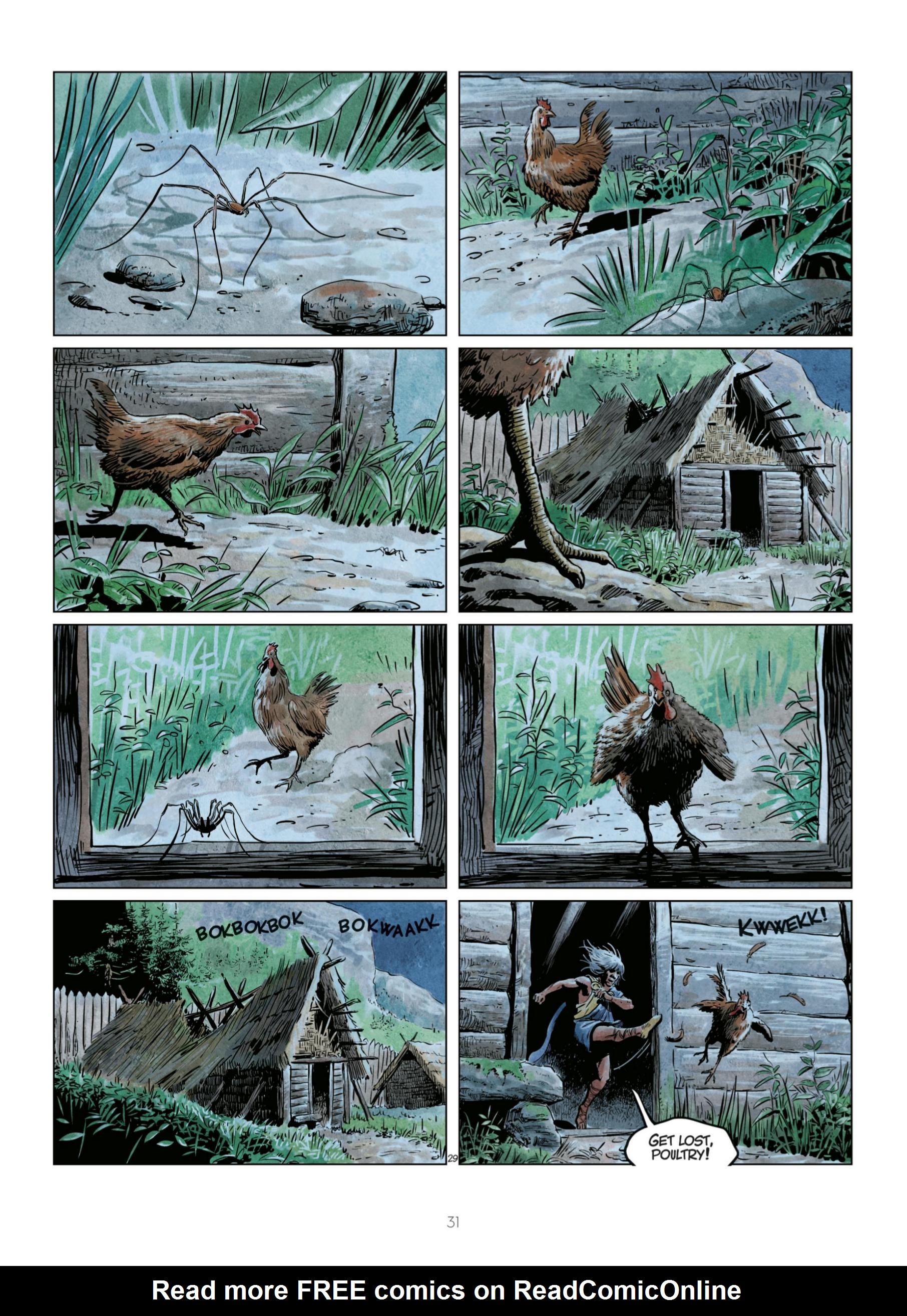Read online The World of Thorgal: Wolfcub comic -  Issue #6 - 33