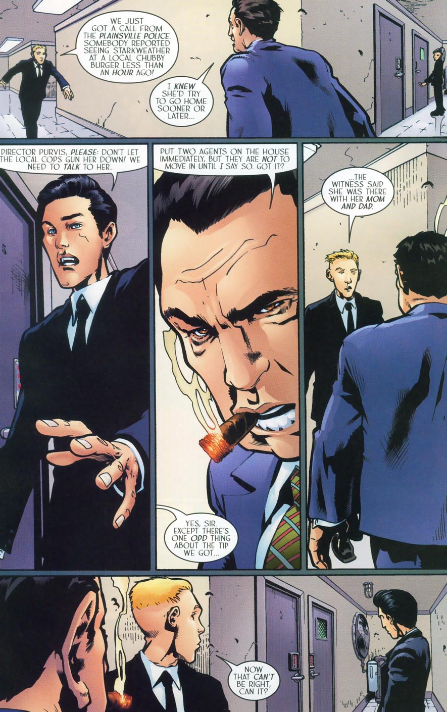 Read online Route 666 comic -  Issue #12 - 13