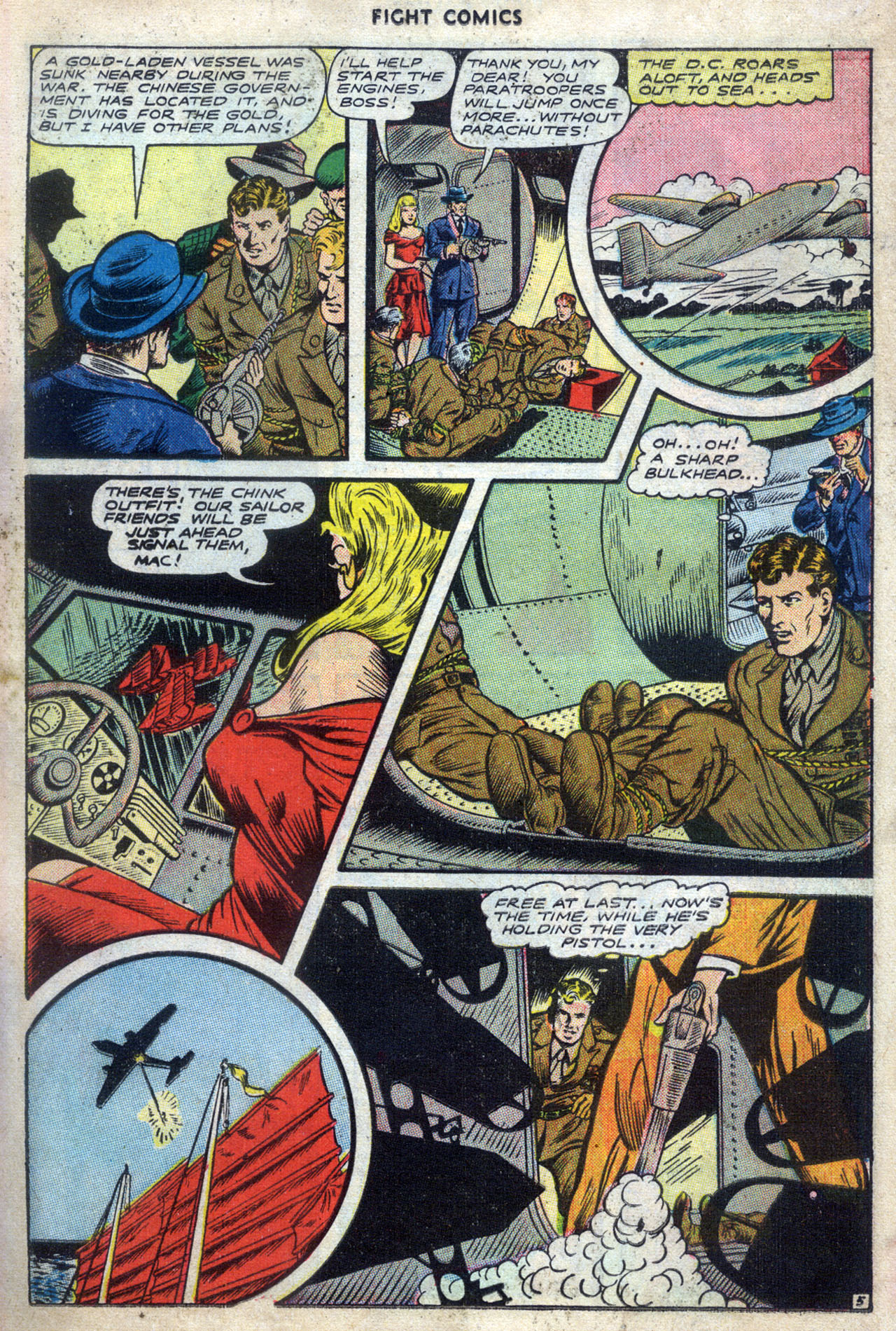 Read online Fight Comics comic -  Issue #45 - 17