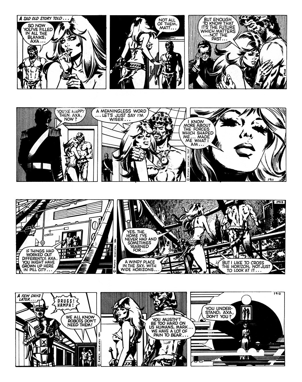 Read online Axa comic -  Issue #8 - 63
