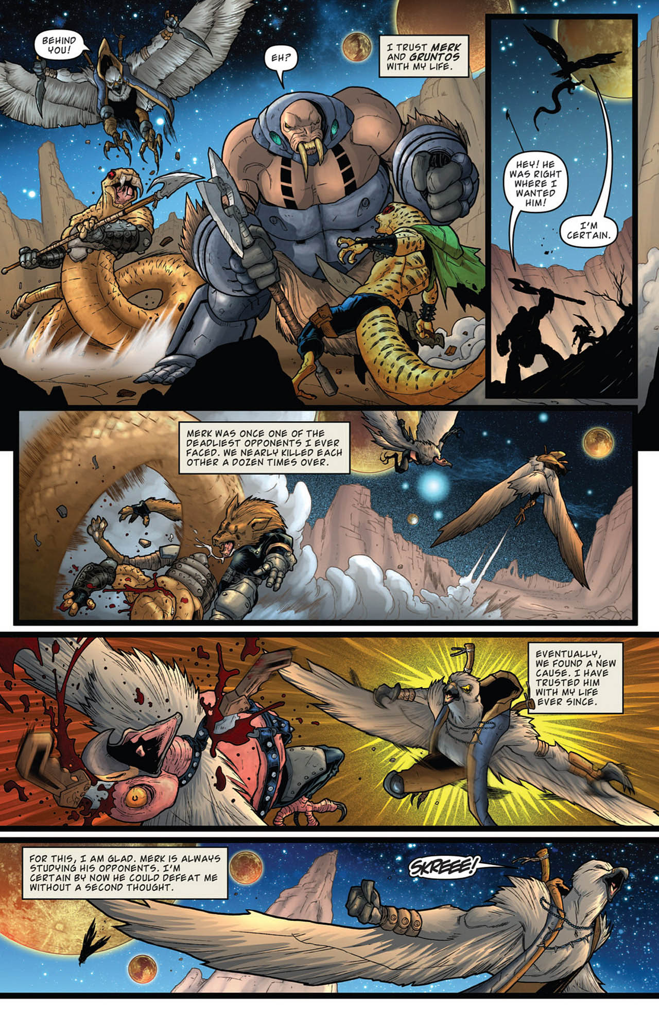 Read online Battle Beasts comic -  Issue #1 - 6