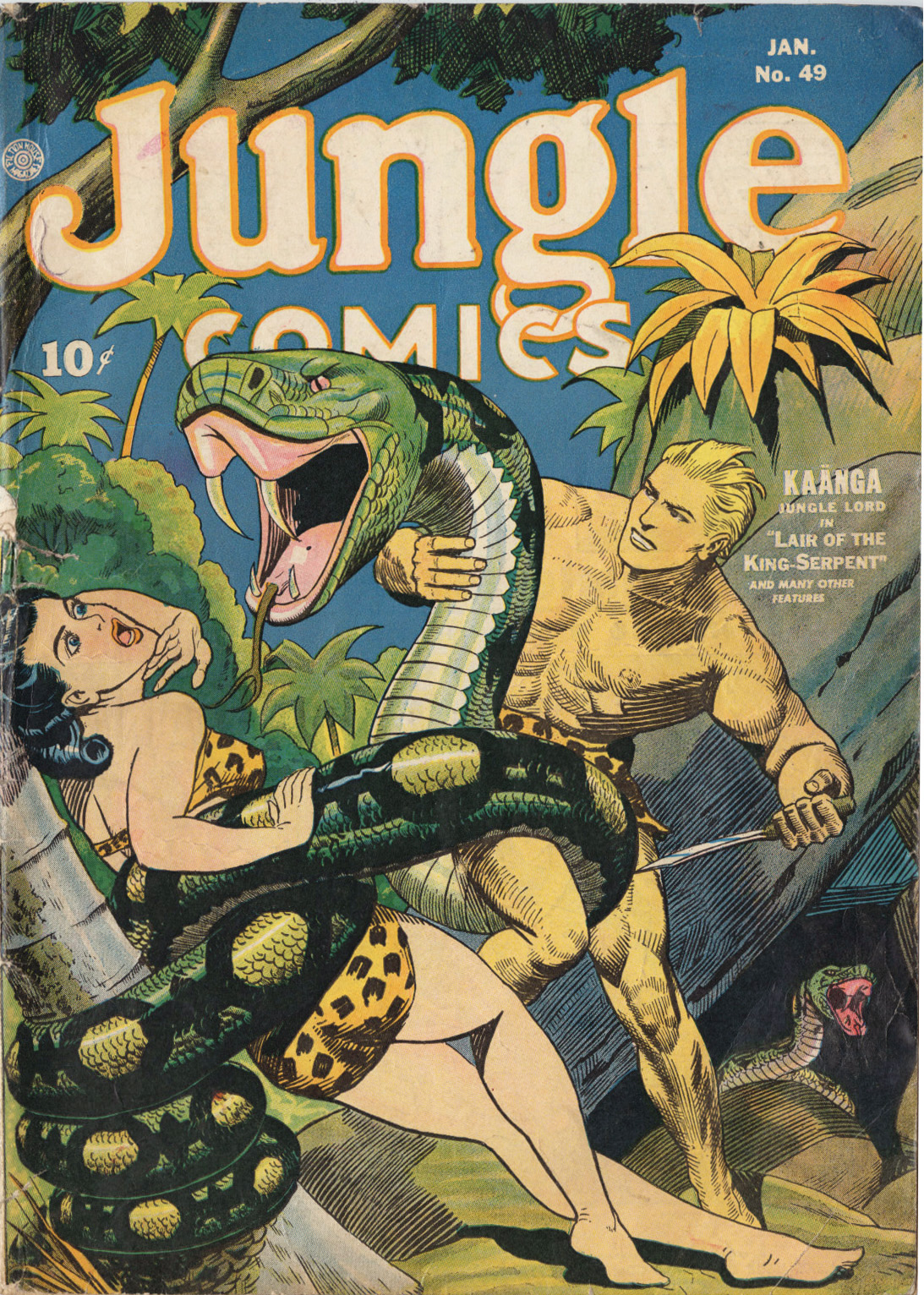 Read online Jungle Comics comic -  Issue #49 - 1