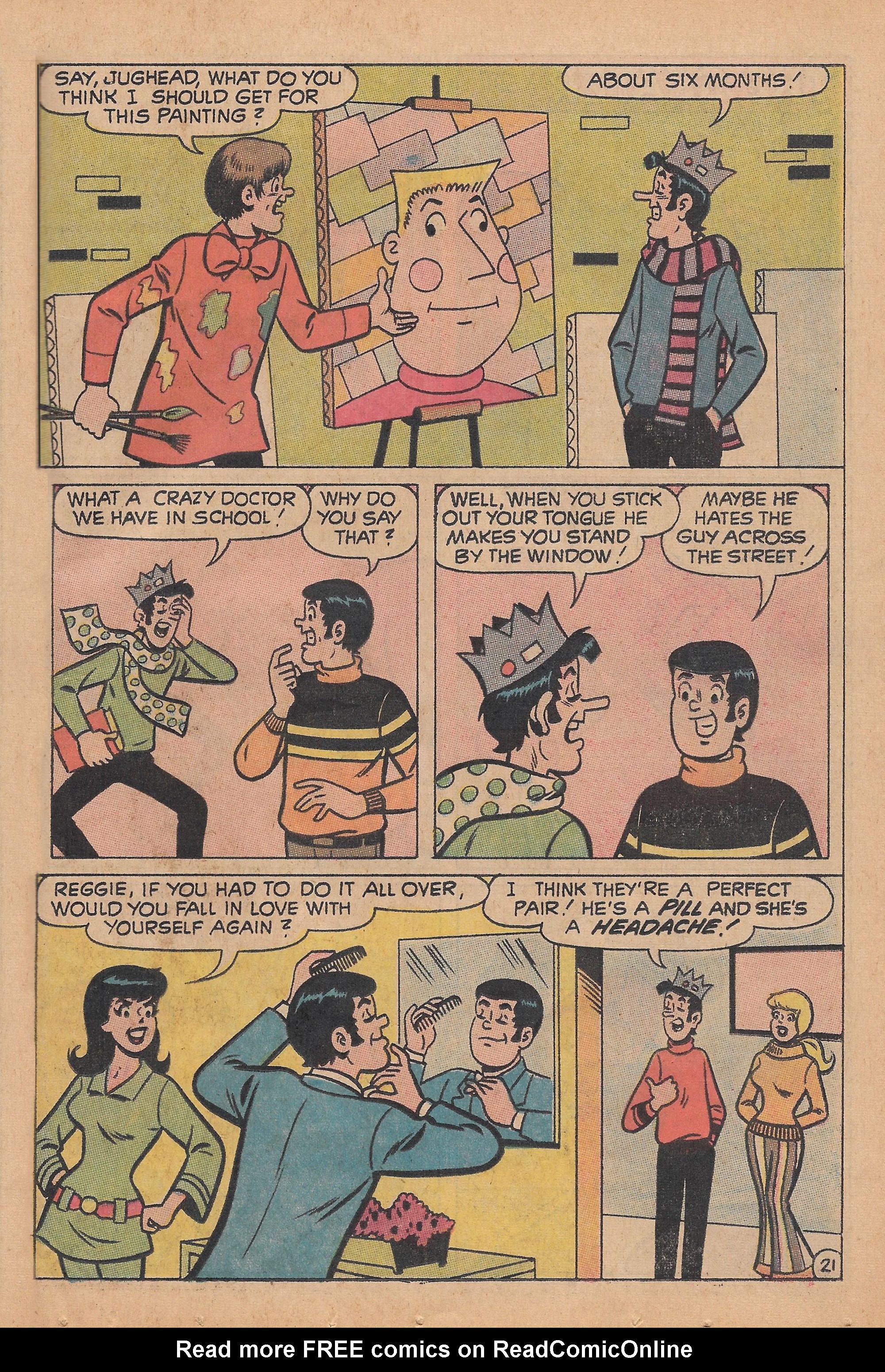 Read online Archie's TV Laugh-Out comic -  Issue #2 - 37