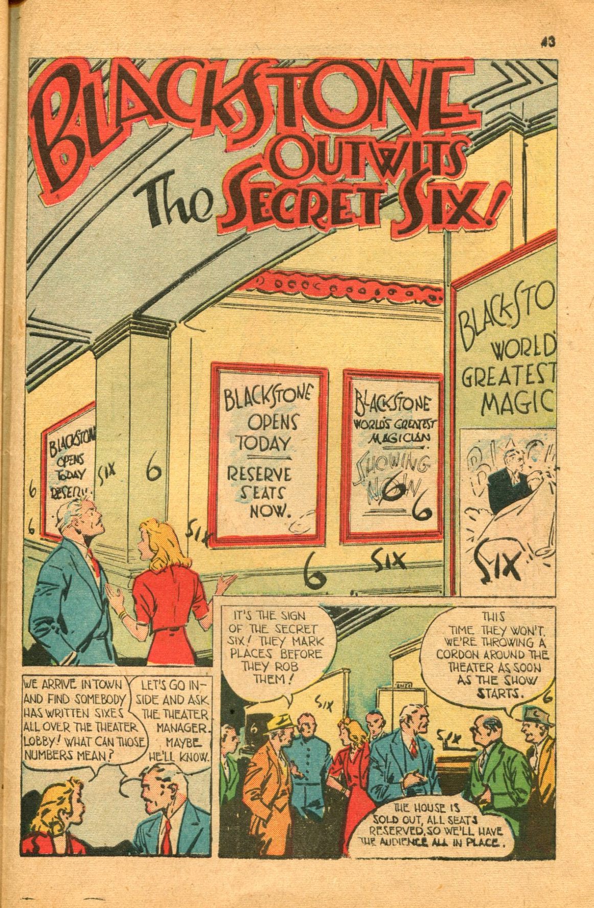 Read online Super-Magician Comics comic -  Issue #46 - 43