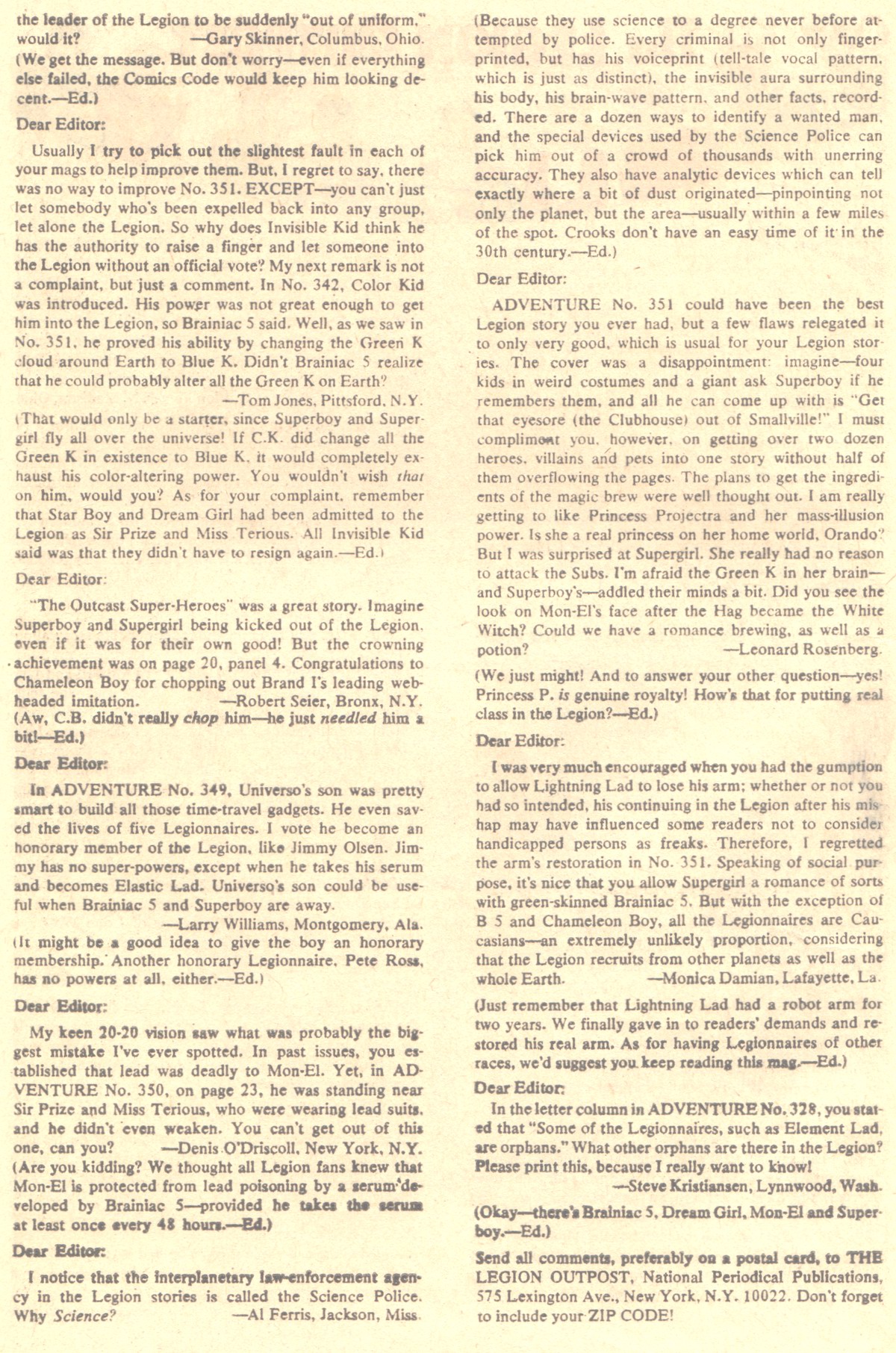 Read online Adventure Comics (1938) comic -  Issue #354 - 32