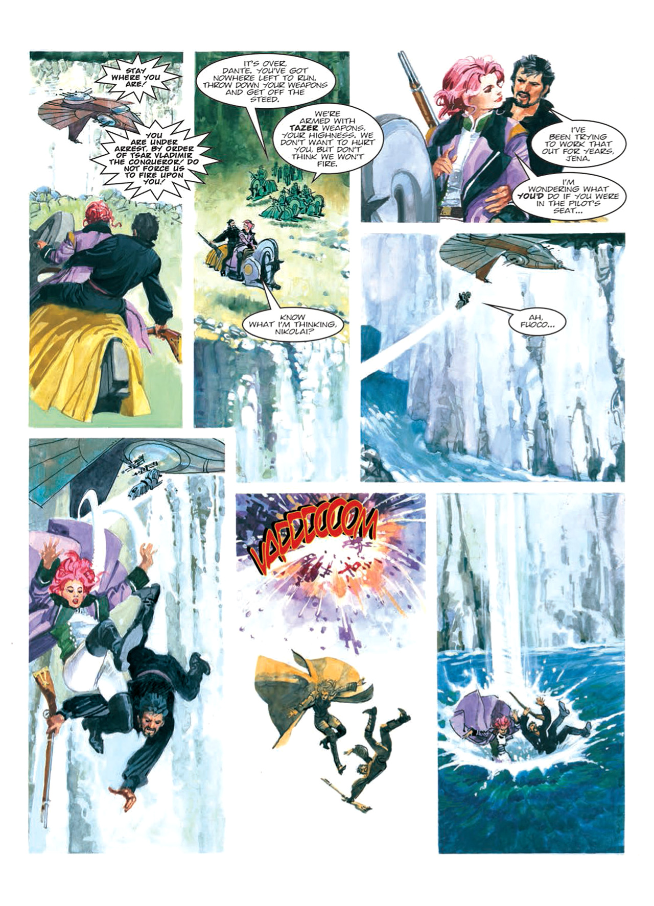 Read online Nikolai Dante comic -  Issue # TPB 9 - 106