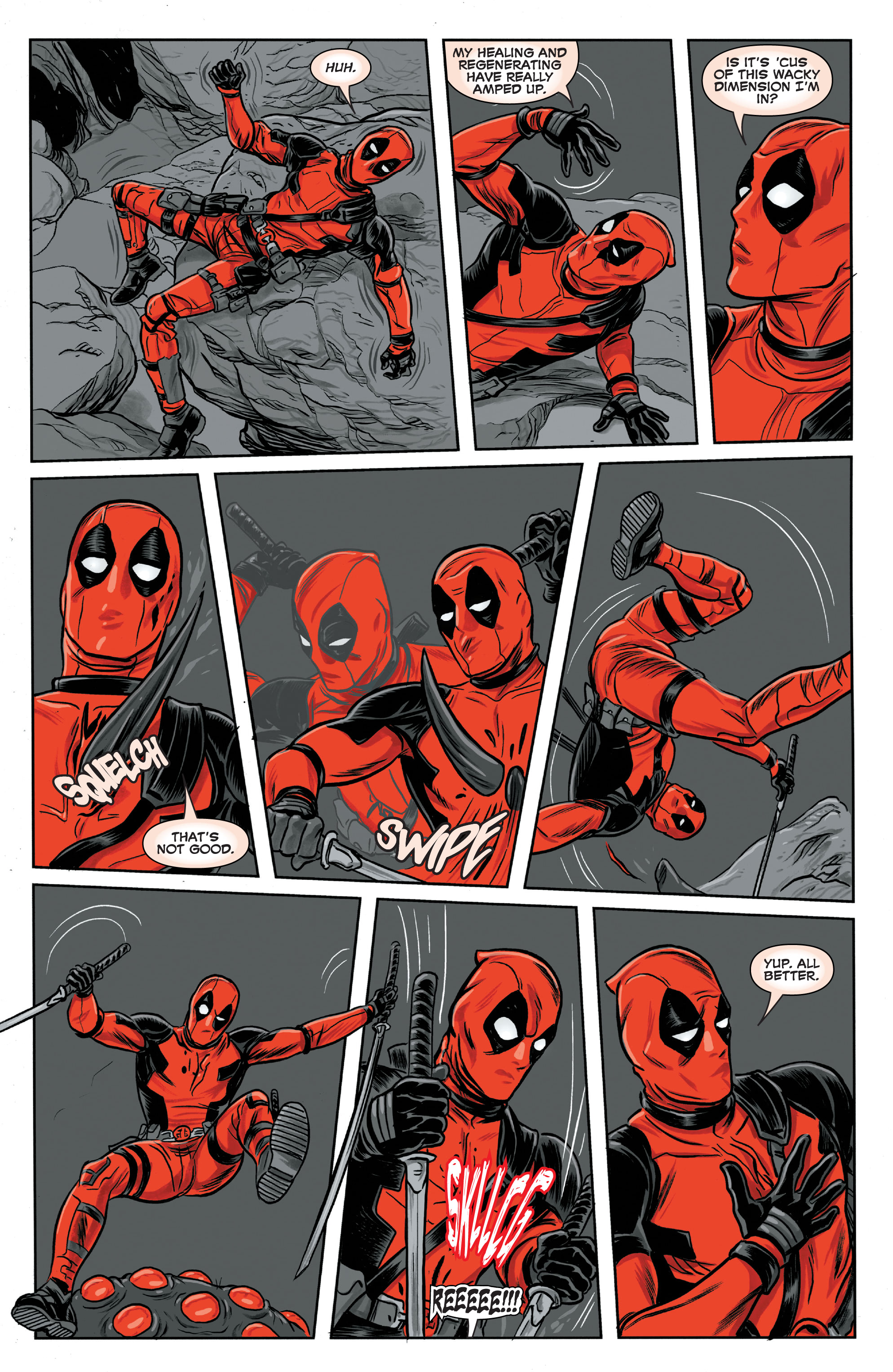 Read online Deadpool: Black, White & Blood comic -  Issue #4 - 25