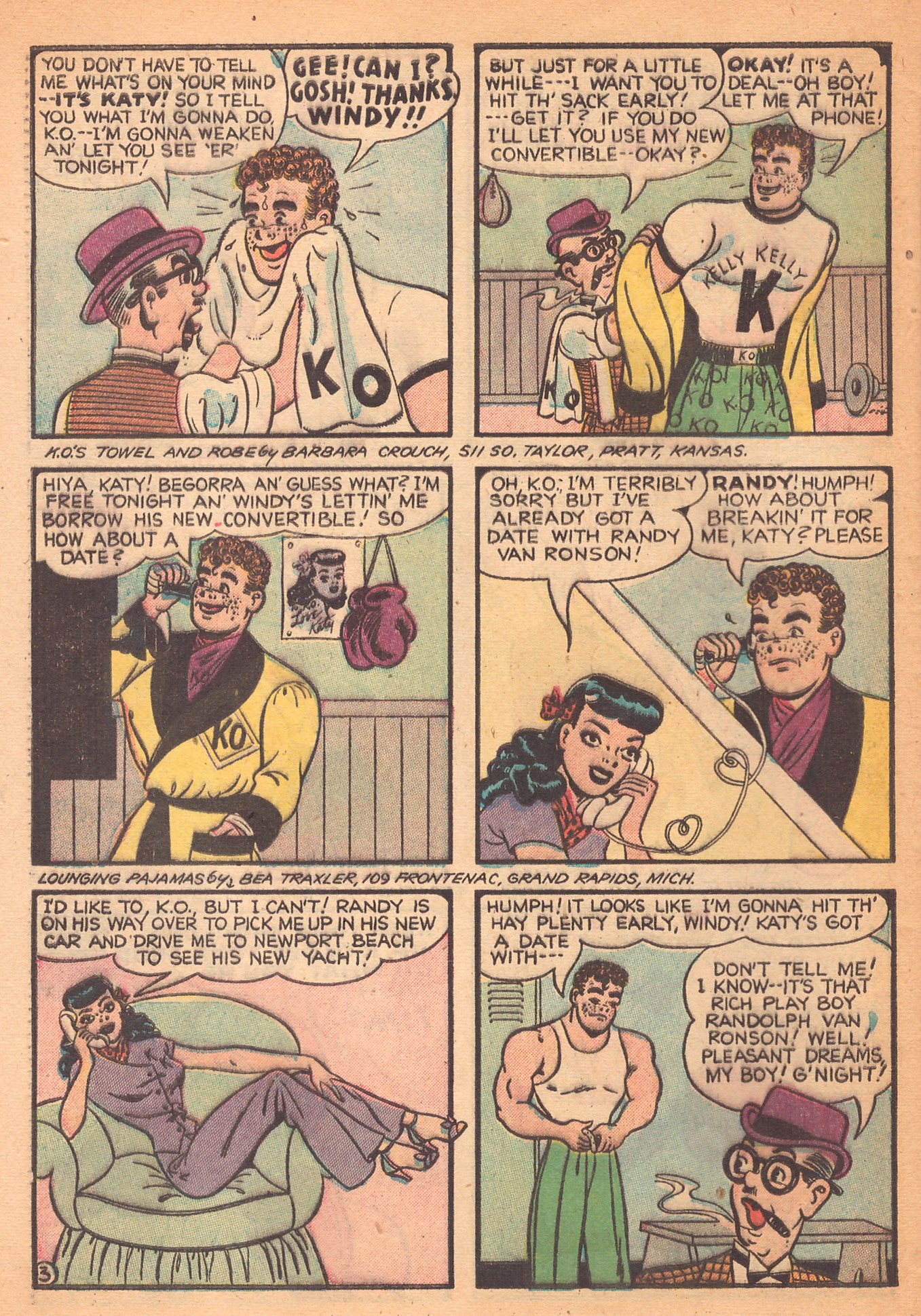 Read online Katy Keene (1949) comic -  Issue #7 - 28