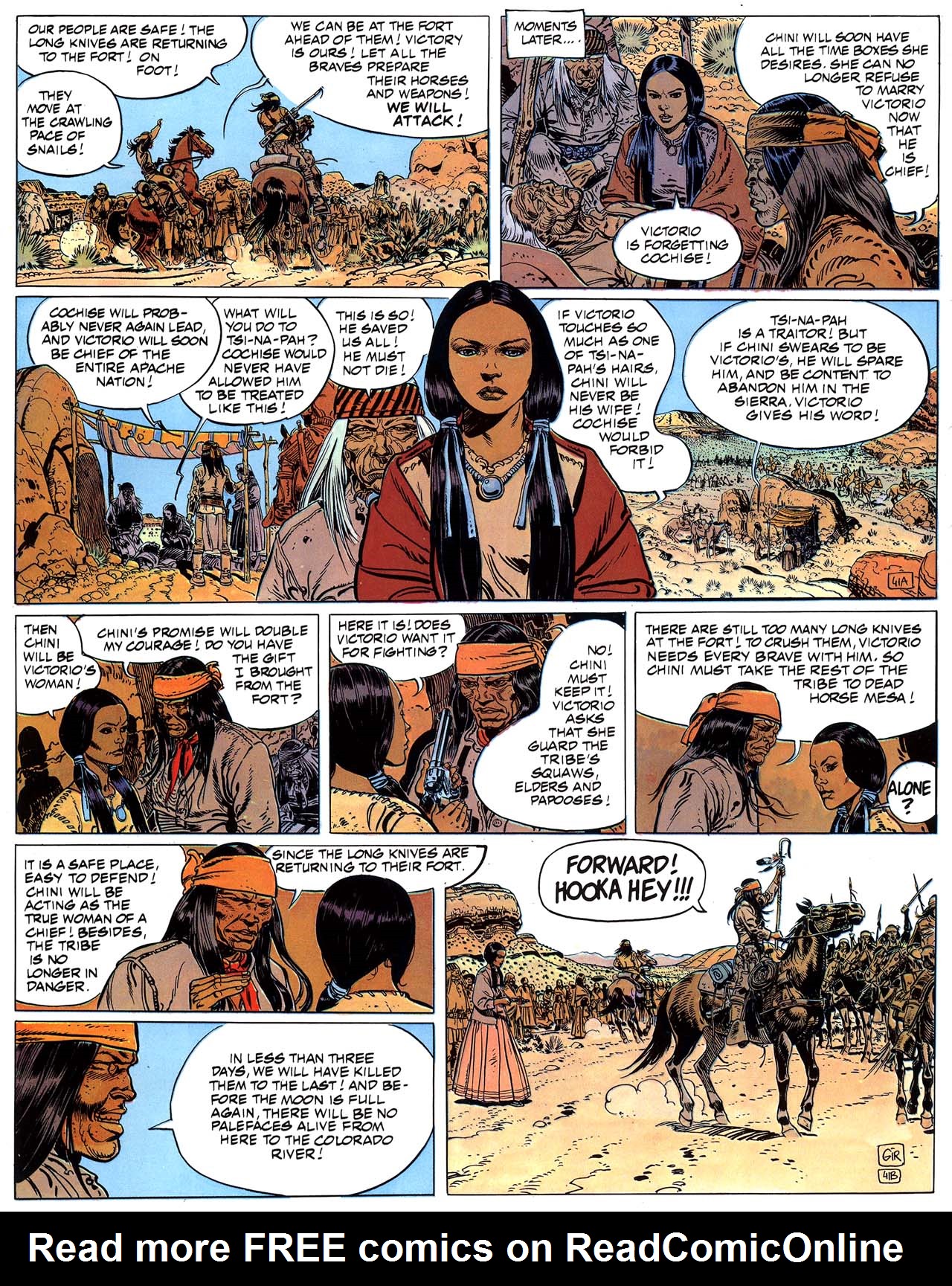 Read online Epic Graphic Novel: Blueberry comic -  Issue #3 - 92