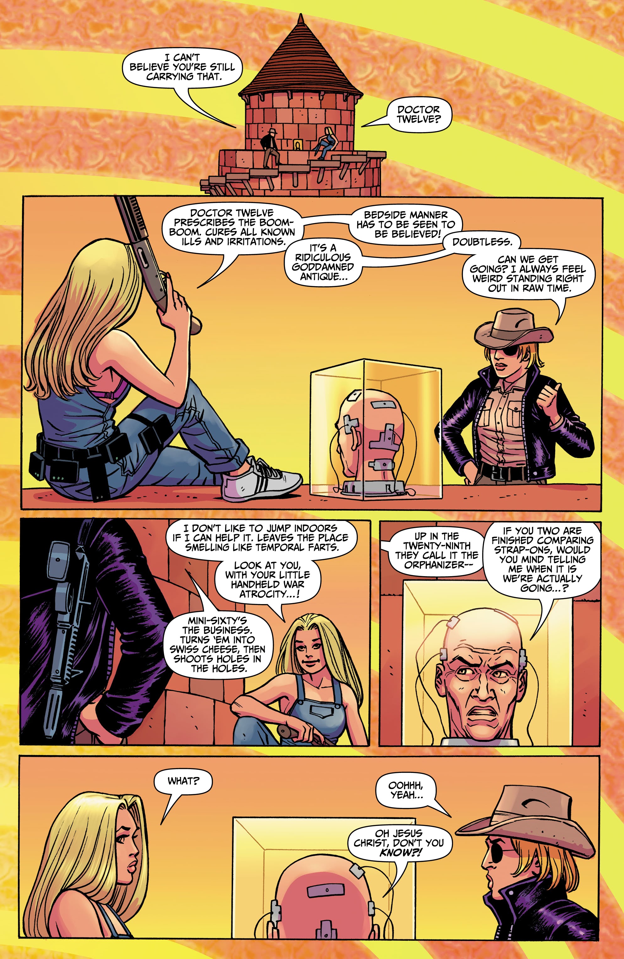 Read online Marjorie Finnegan, Temporal Criminal comic -  Issue #5 - 11