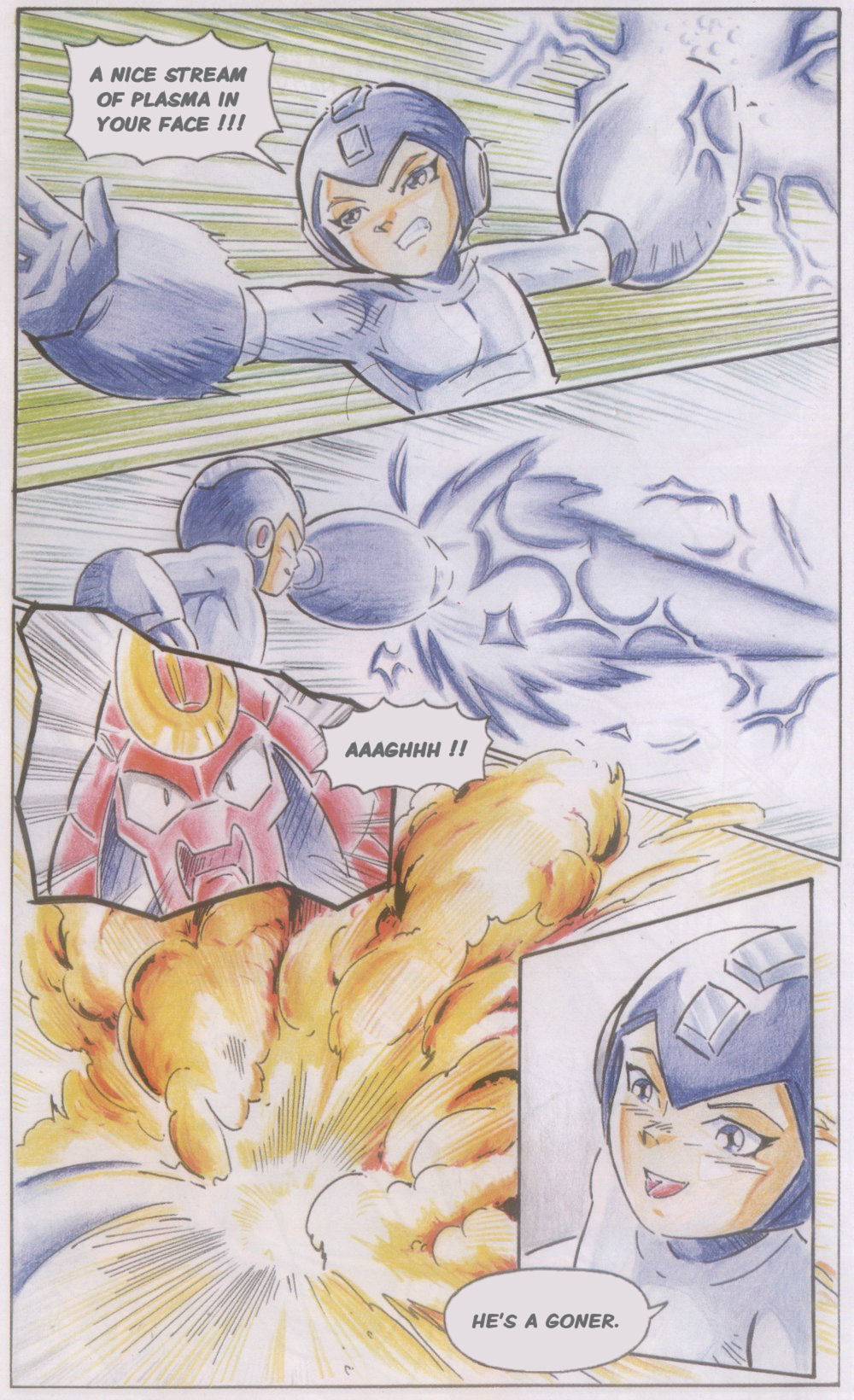 Read online Novas Aventuras de Megaman comic -  Issue #10 - 21