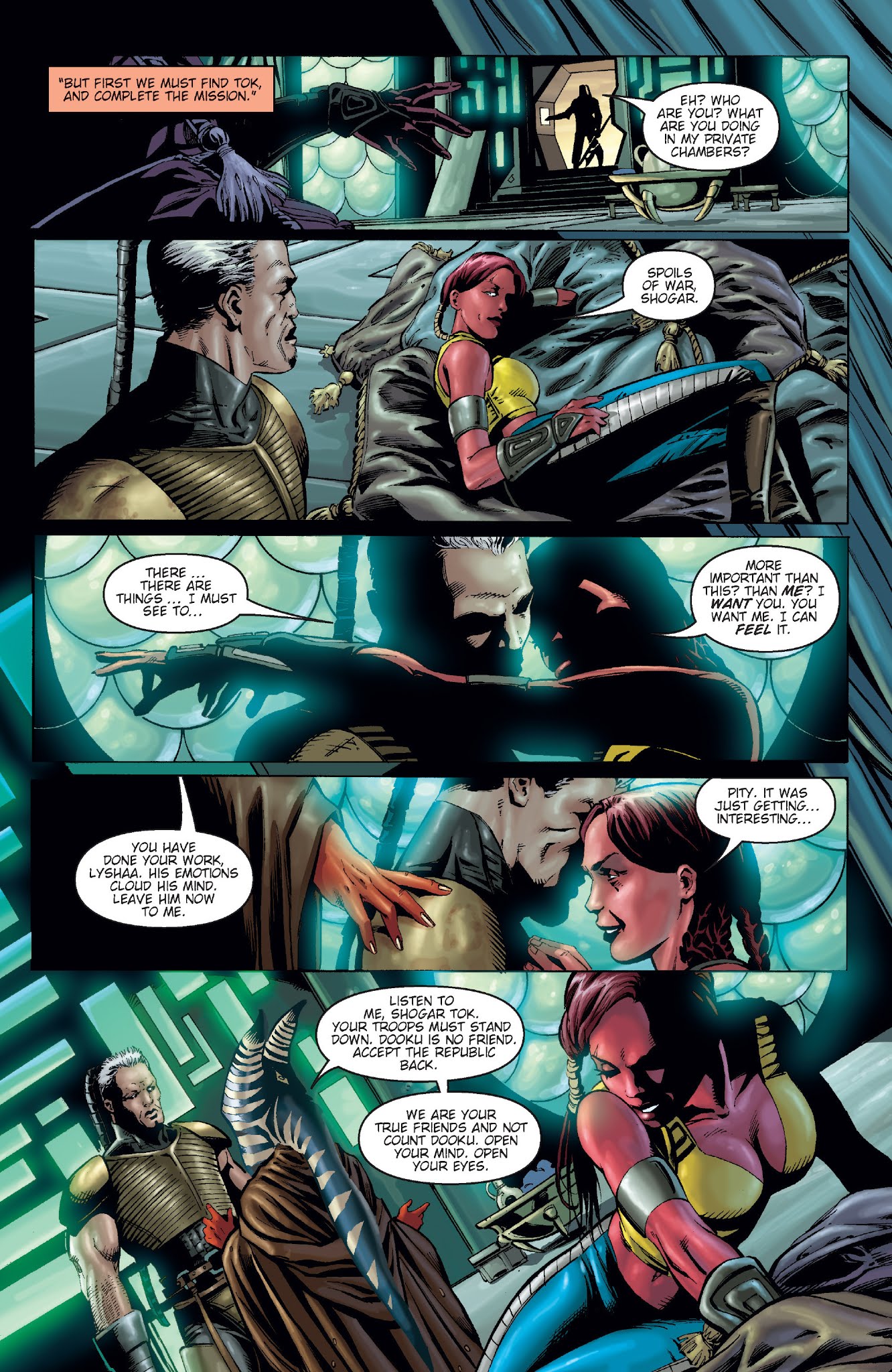 Read online Star Wars: Jedi comic -  Issue # Issue Shaak Ti - 28