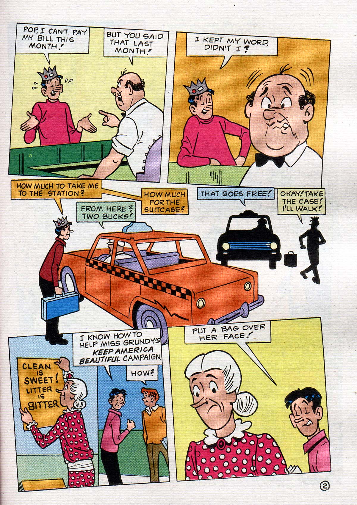 Read online Jughead's Double Digest Magazine comic -  Issue #101 - 132