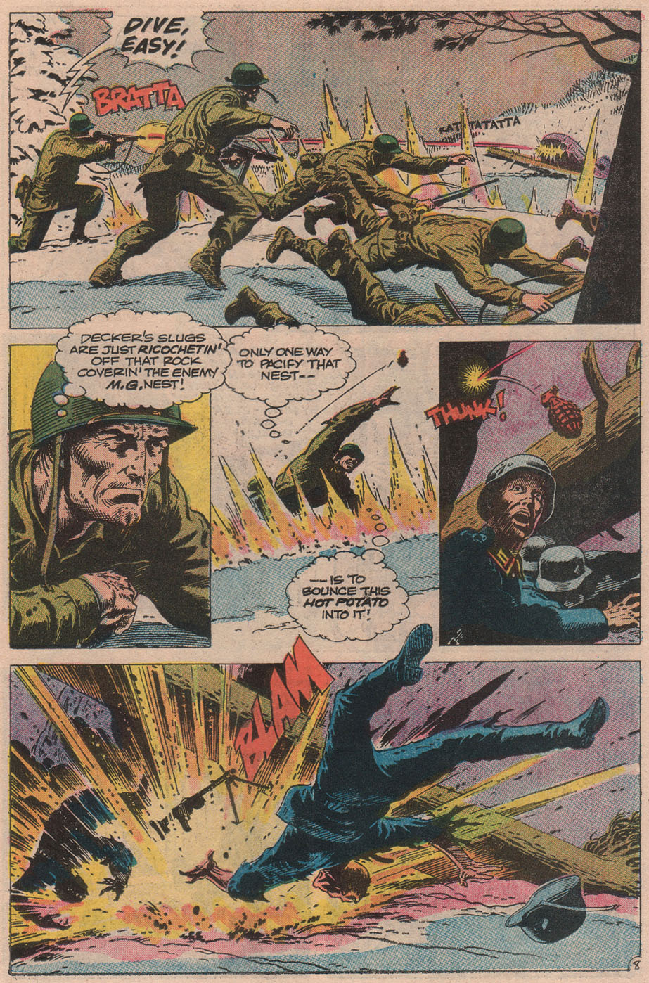 Read online Our Army at War (1952) comic -  Issue #262 - 10