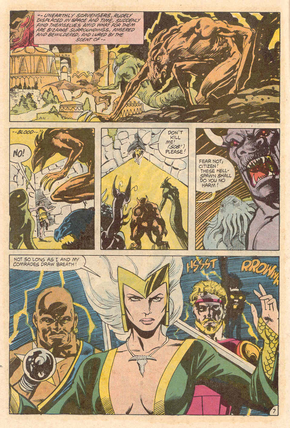 Read online Warlord (1976) comic -  Issue #133 - 7