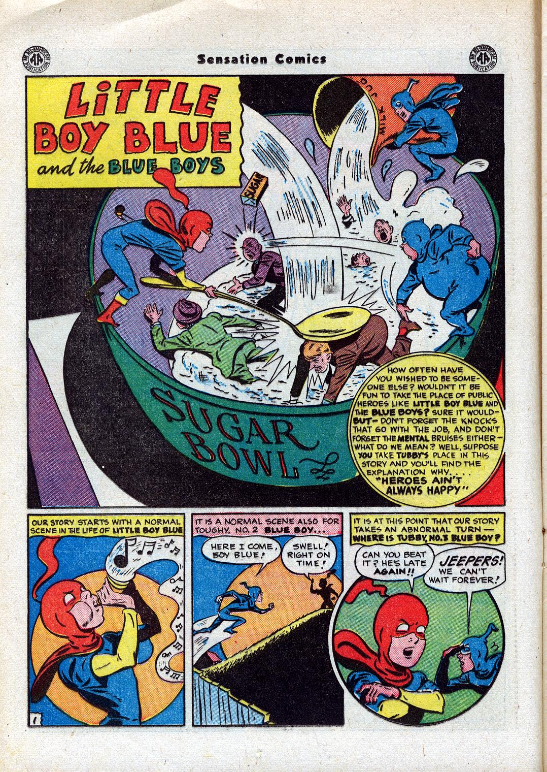 Read online Sensation (Mystery) Comics comic -  Issue #44 - 16