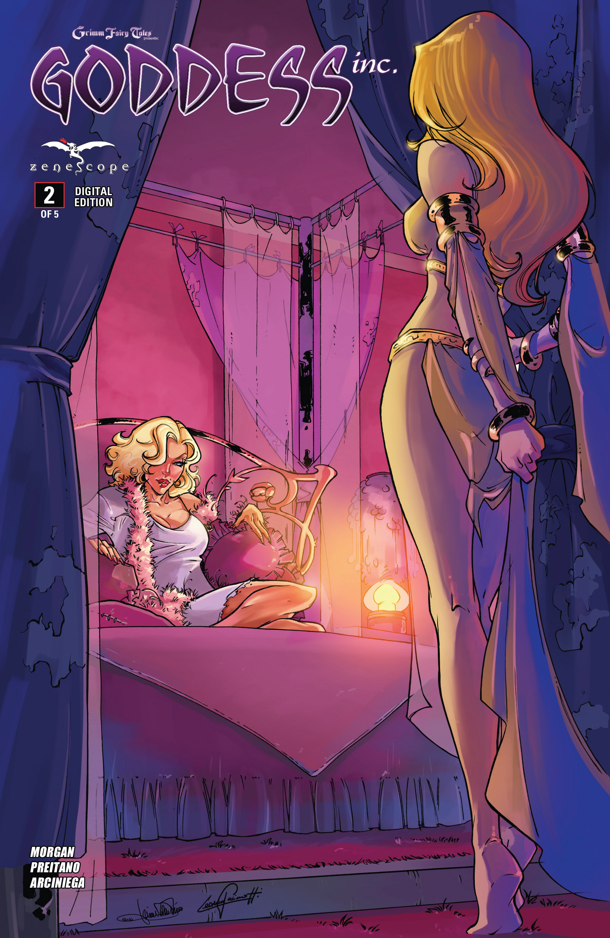 Read online Grimm Fairy Tales presents Goddess Inc. comic -  Issue #2 - 1