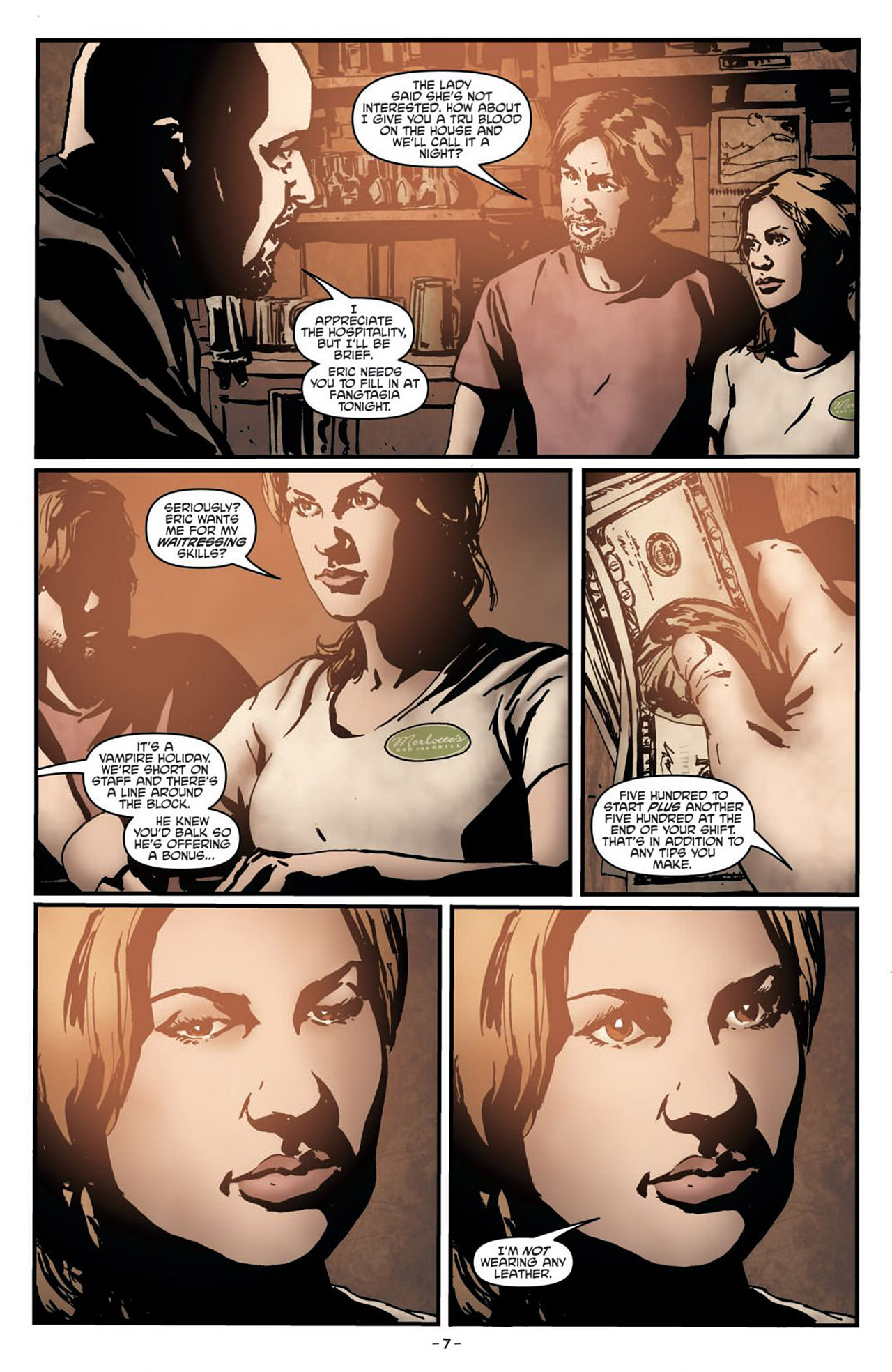 Read online True Blood (2012) comic -  Issue #1 - 11