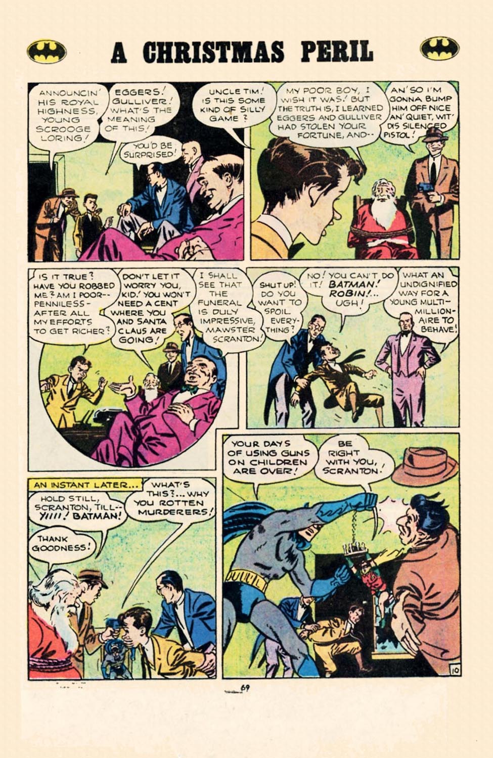 Read online Batman (1940) comic -  Issue #261 - 69