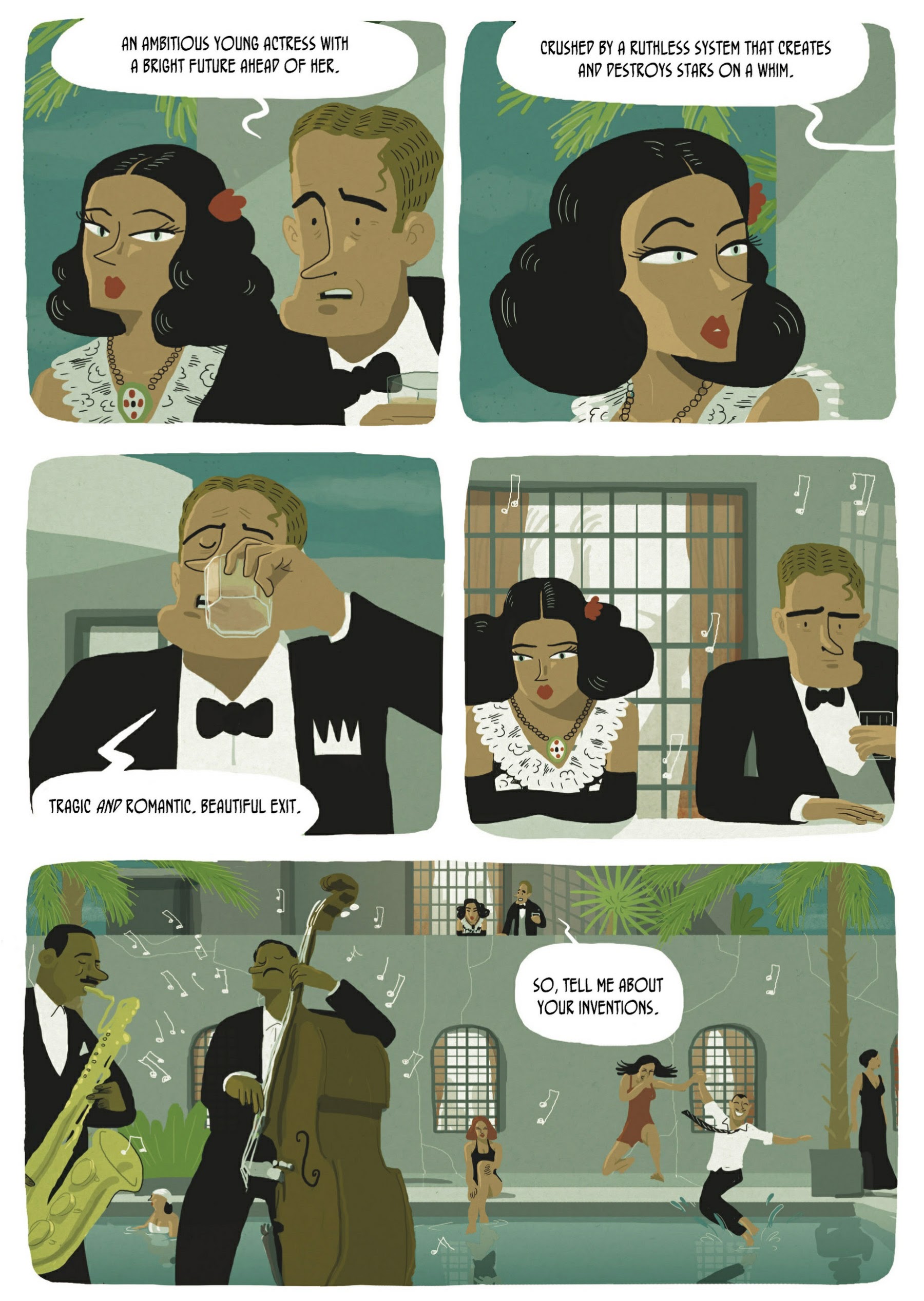 Read online Hedy Lamarr: An Incredible Life comic -  Issue # TPB (Part 2) - 2