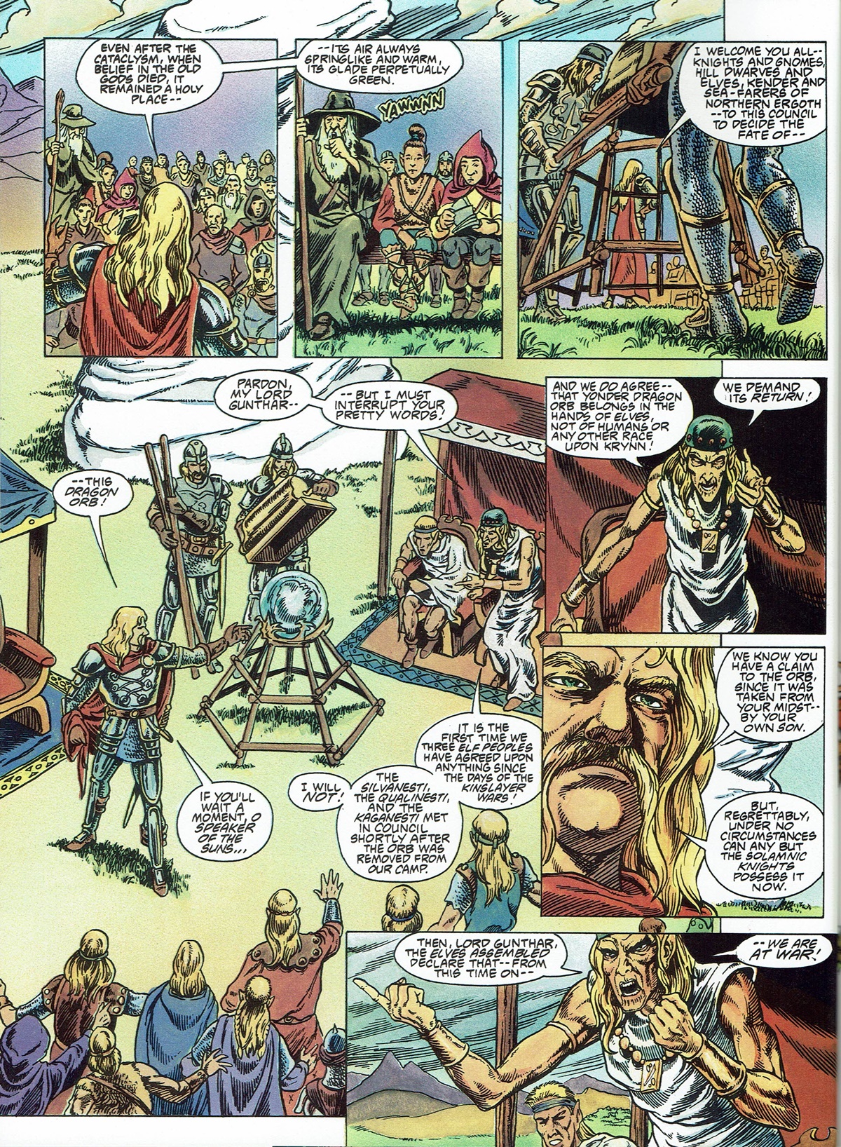 Read online Dragonlance Saga comic -  Issue #5 - 24