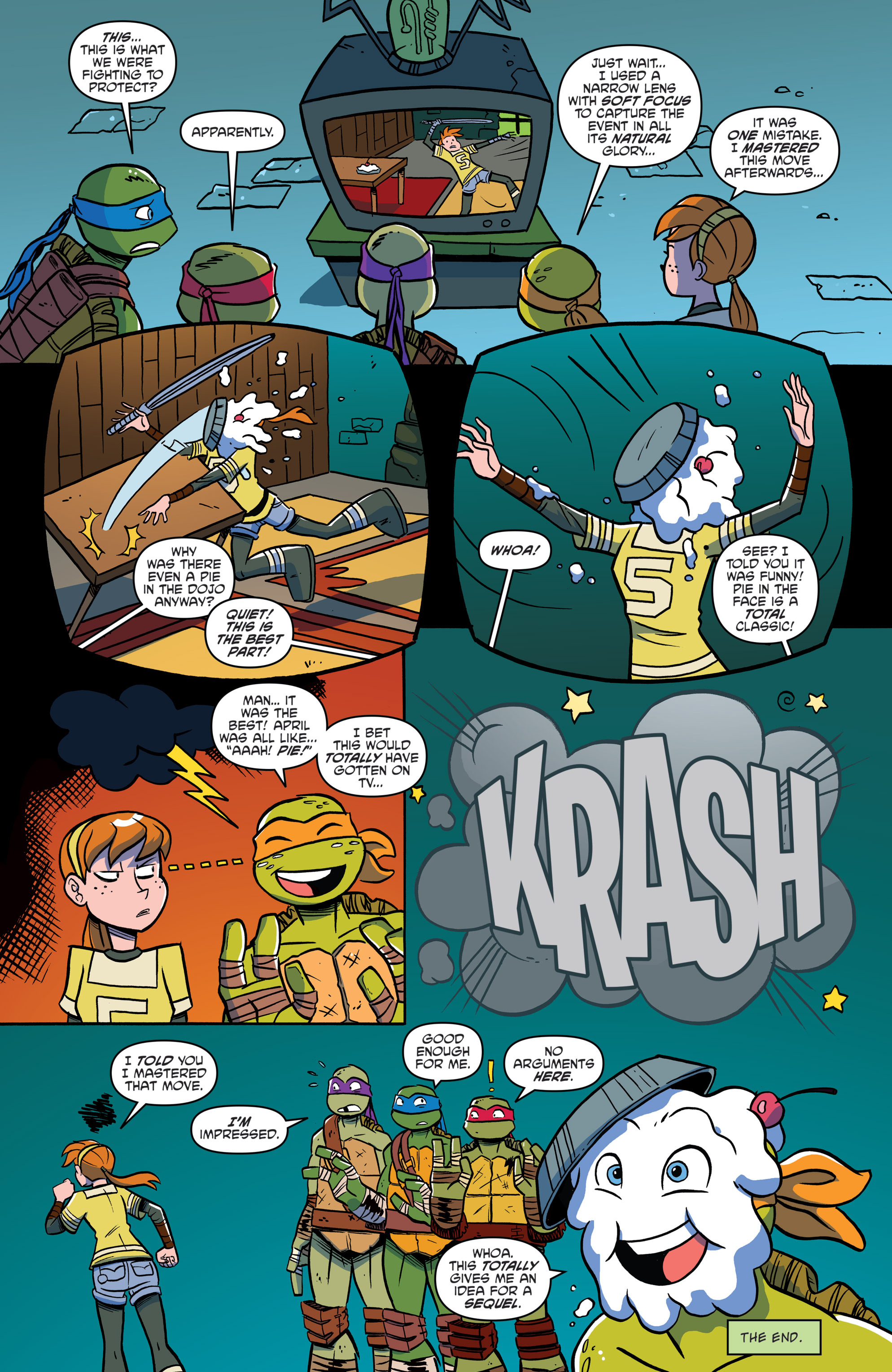 Read online Teenage Mutant Ninja Turtles New Animated Adventures comic -  Issue #12 - 17