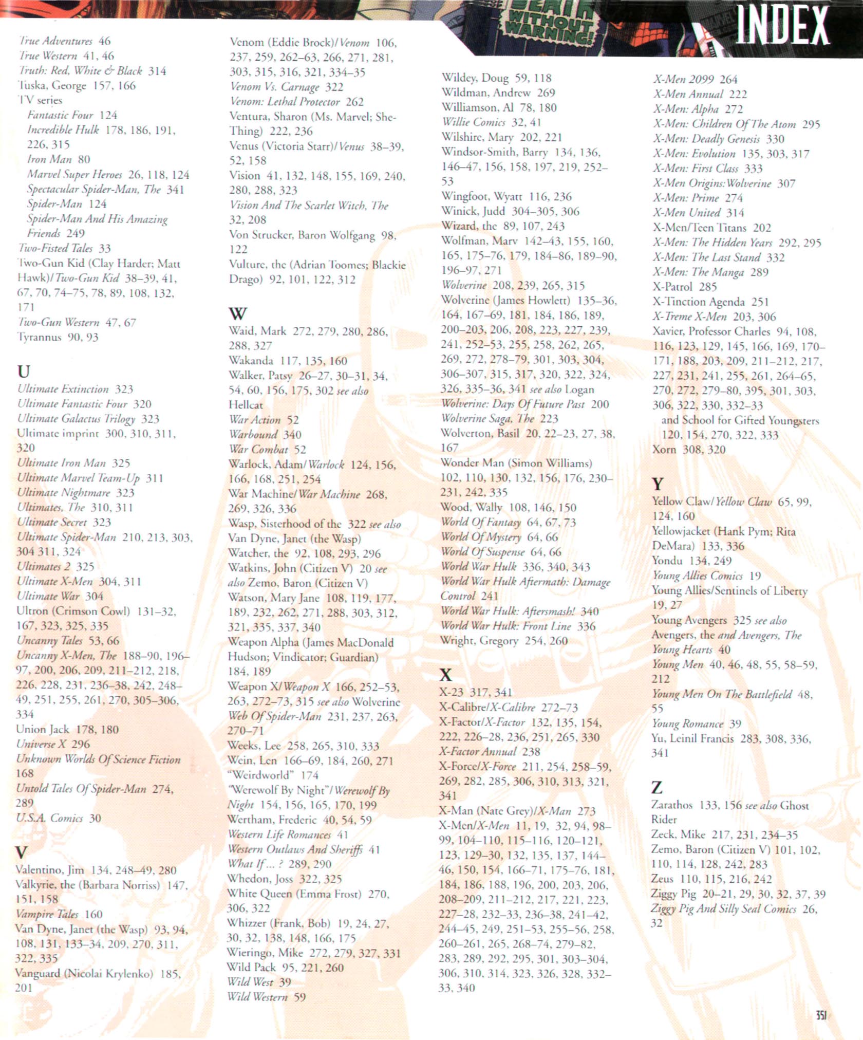 Read online Marvel Chronicle comic -  Issue # TPB (Part 3) - 125