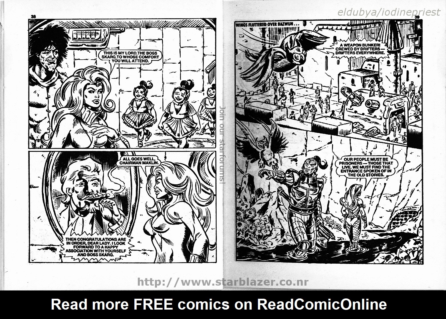 Read online Starblazer comic -  Issue #253 - 21