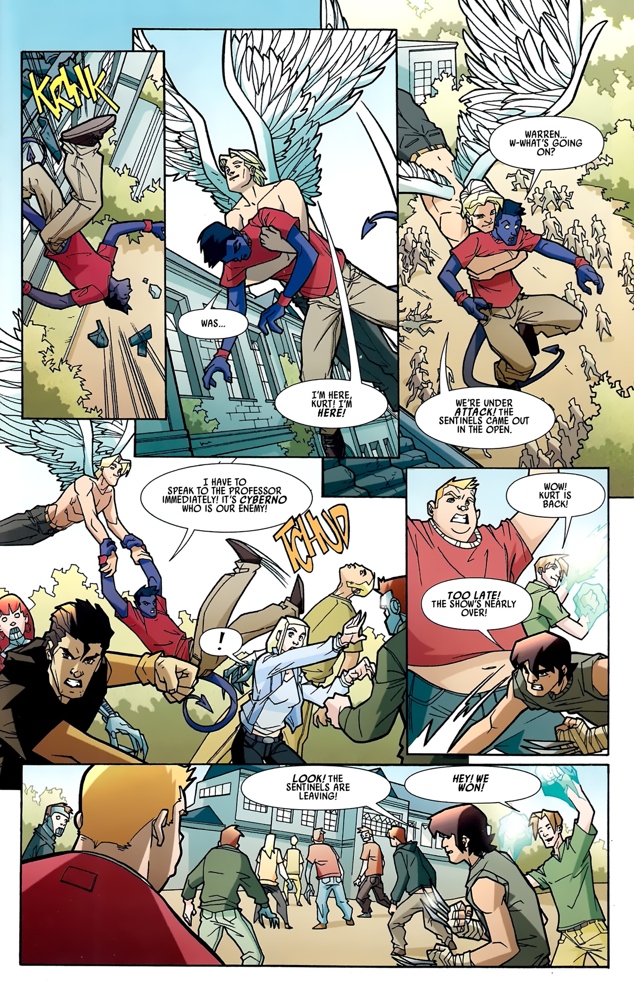 Read online X-Campus comic -  Issue #4 - 32