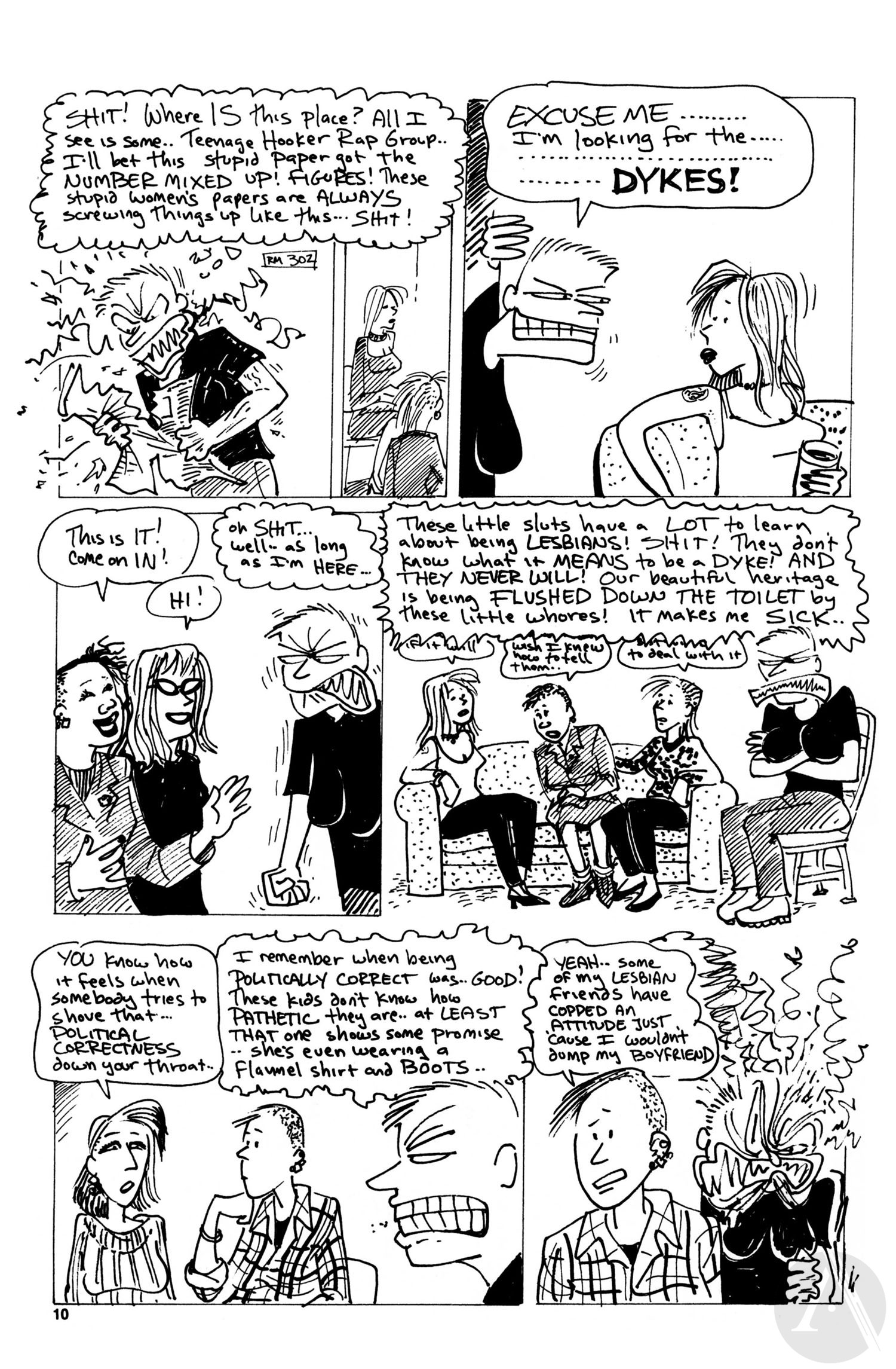 Read online Bitchy Butch: World's Angriest Dyke comic -  Issue # TPB - 16