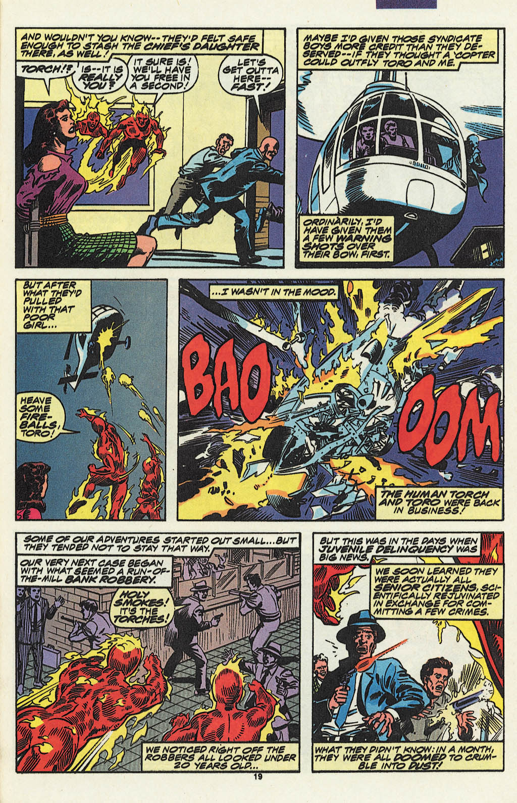 Read online The Saga of the Original Human Torch comic -  Issue #4 - 15