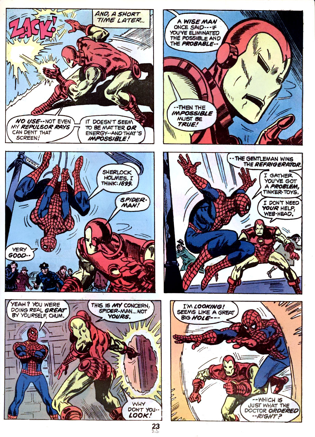 Read online Marvel Treasury Edition comic -  Issue #27 - 25