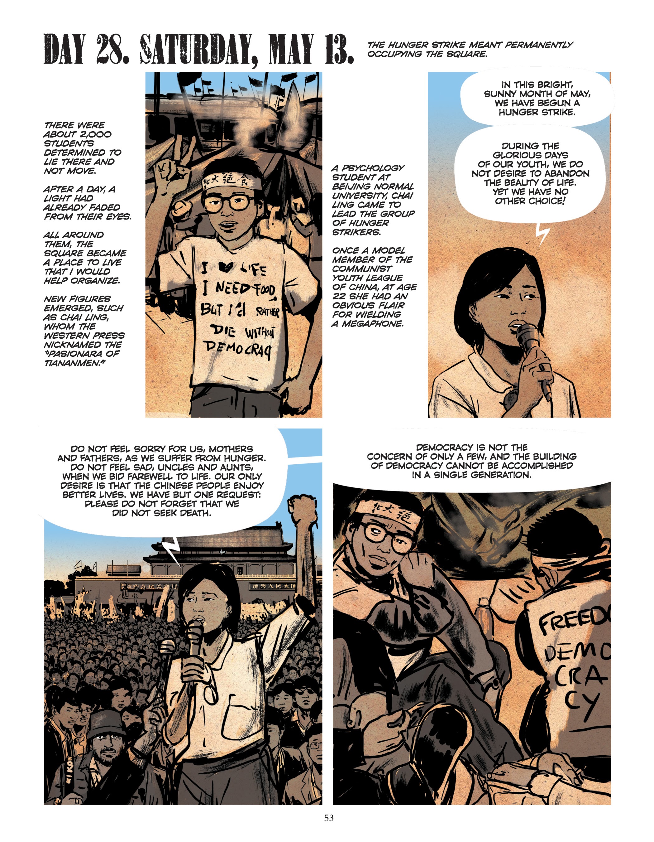 Read online Tiananmen 1989: Our Shattered Hopes comic -  Issue # TPB - 56