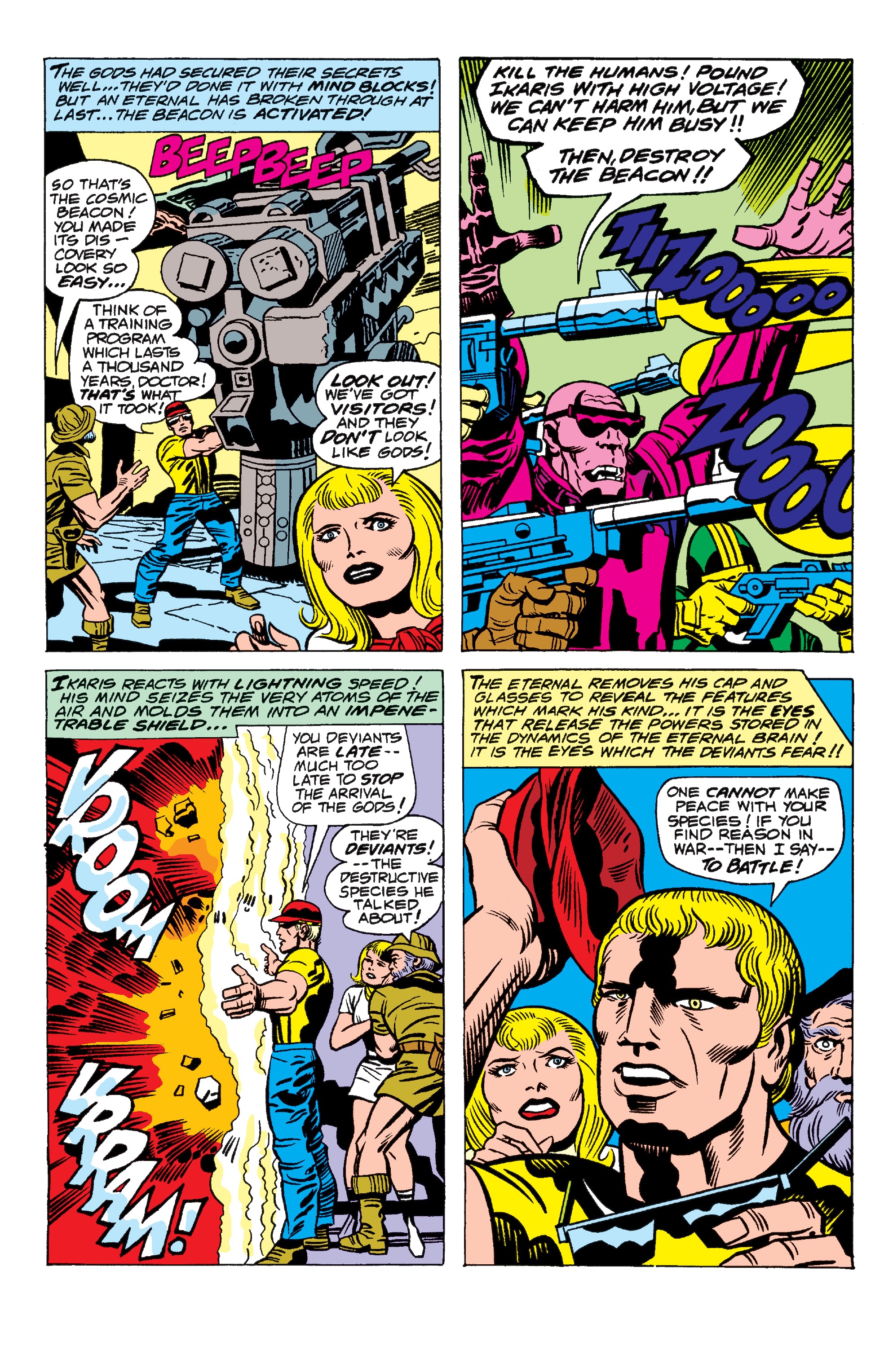 Read online The Eternals by Jack Kirby: The Complete Collection comic -  Issue # TPB (Part 1) - 18