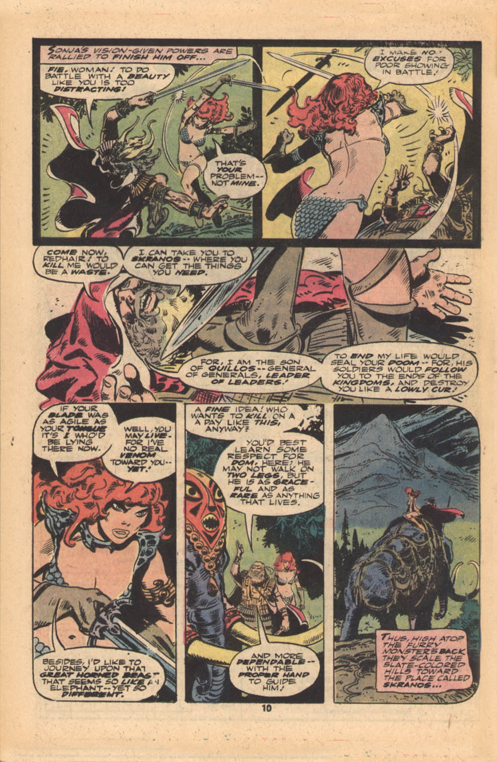 Read online Red Sonja (1977) comic -  Issue #7 - 7