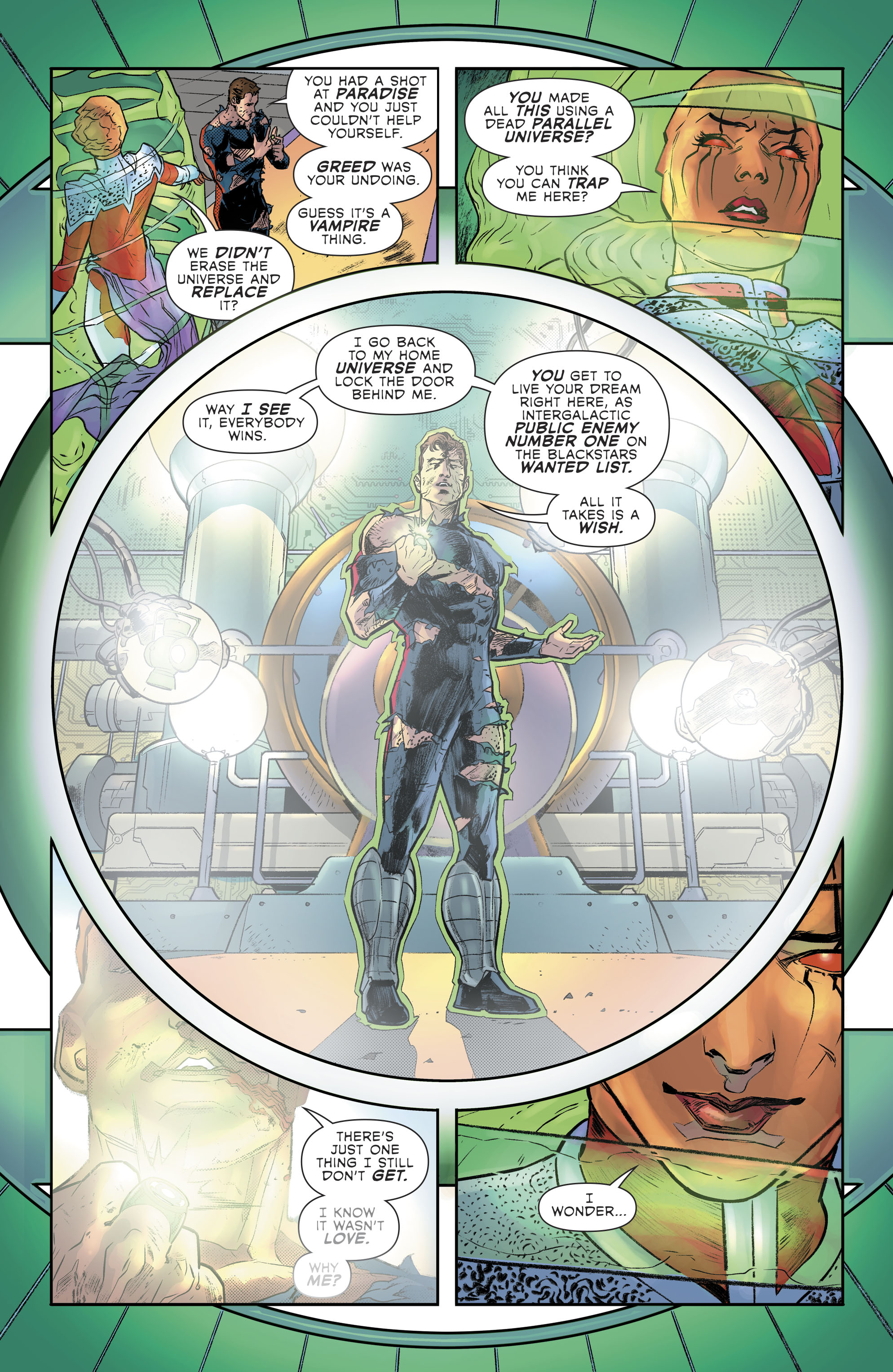 Read online Green Lantern: Blackstars comic -  Issue #3 - 22