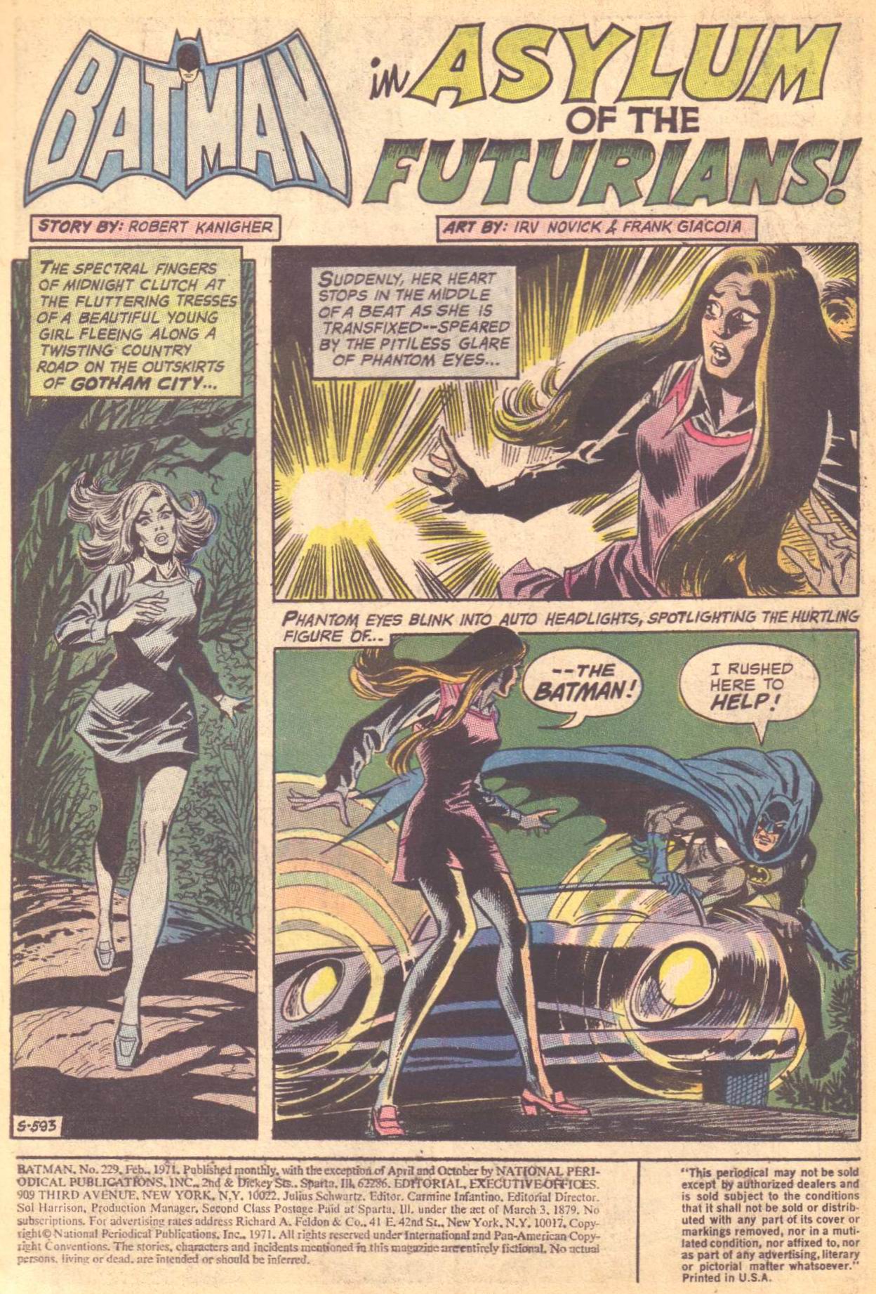 Read online Batman (1940) comic -  Issue #229 - 3