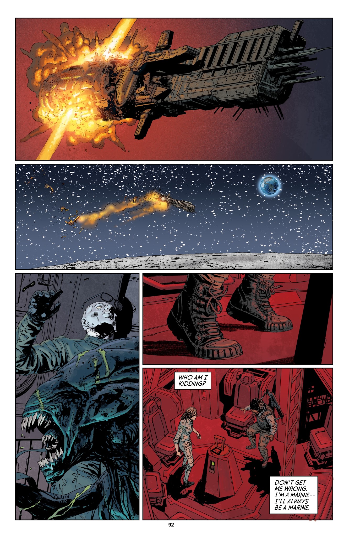 Read online Aliens: Defiance comic -  Issue # _TPB 2 - 91