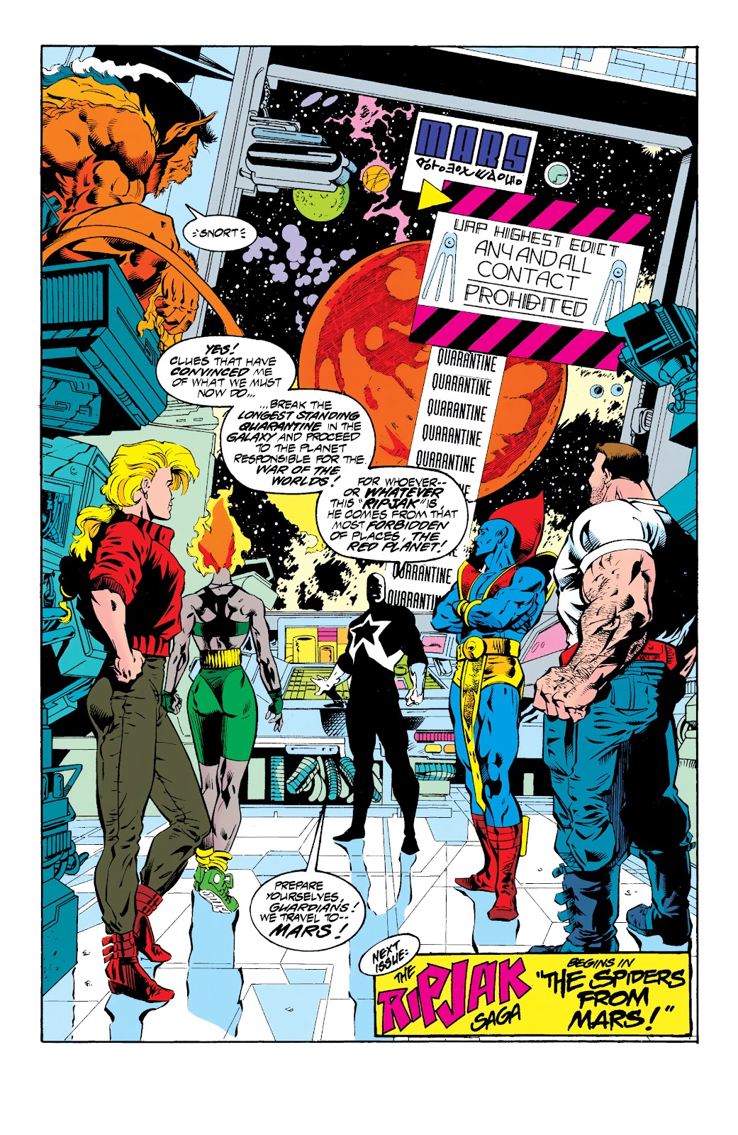 Guardians of the Galaxy (1990) issue TPB In The Year 3000 3 (Part 2) - Page 22