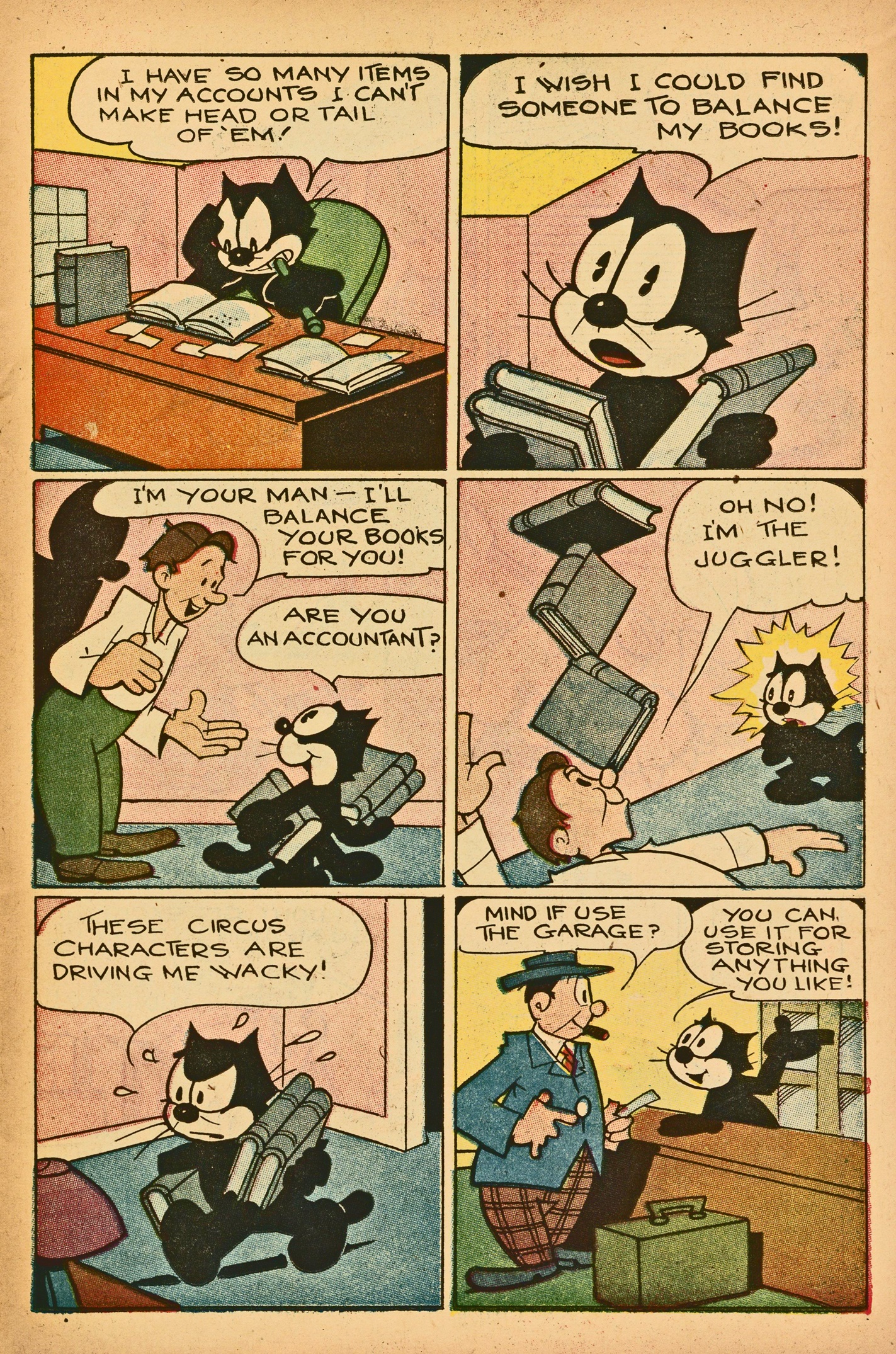 Read online Felix the Cat (1951) comic -  Issue #55 - 11